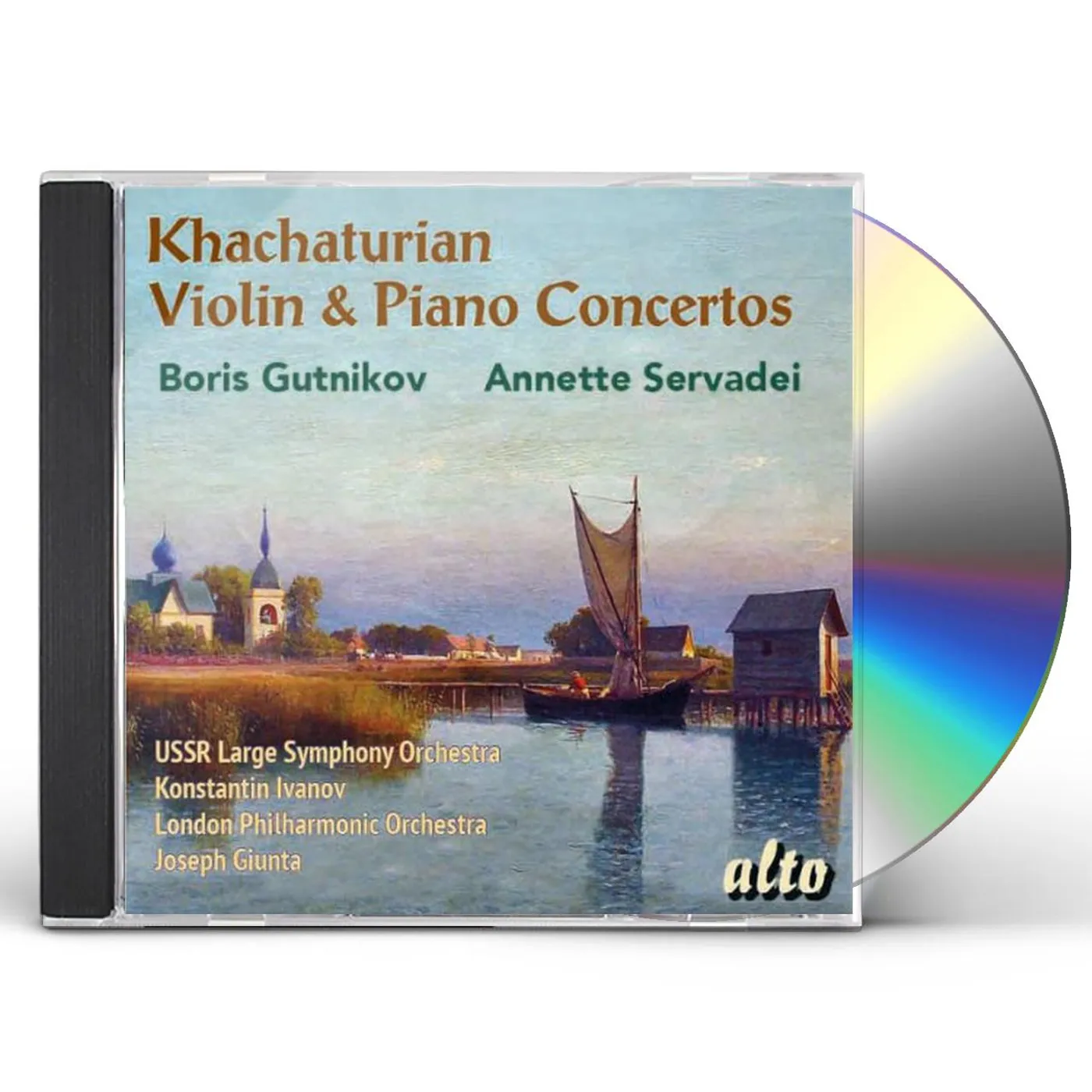 Khachaturian VIOLIN & PIANO CONCERTOS CD