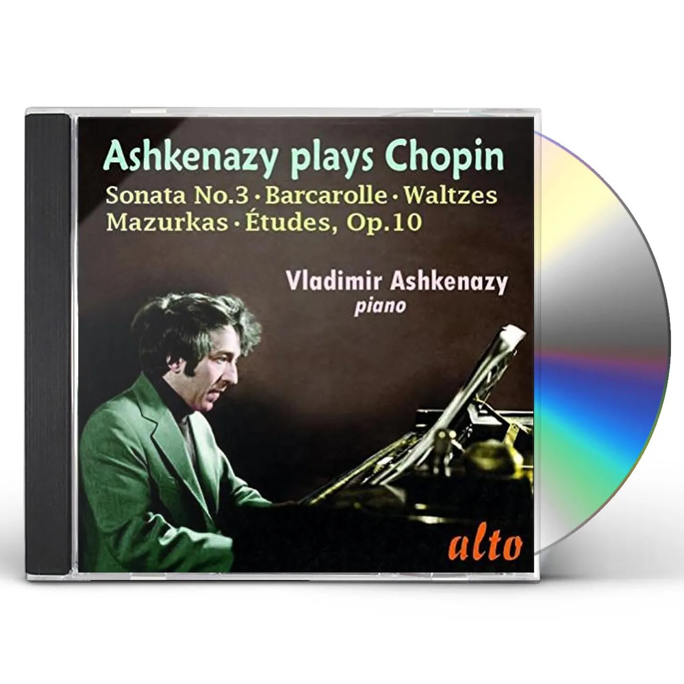 Chopin ETUDES OP. 10 SONATA NO. 3 WALTZES MAZURKAS BARCA CD