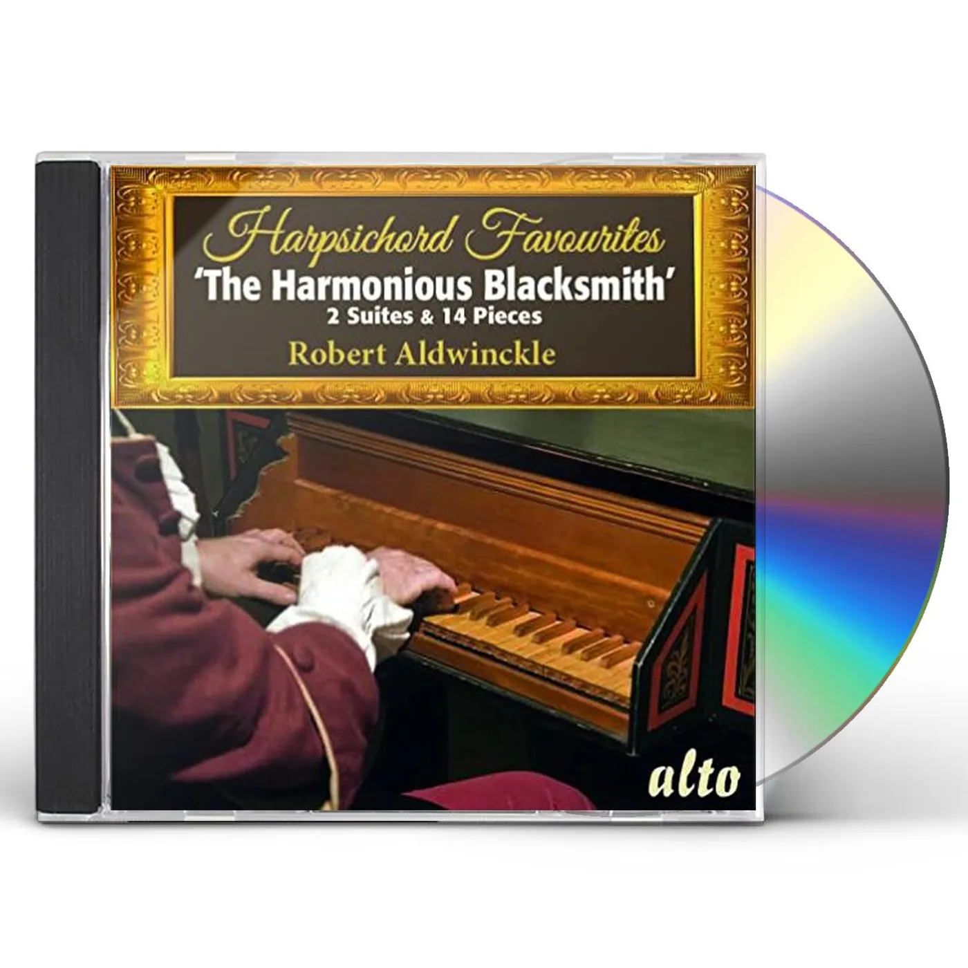 Robert Aldwinckle HARPSICHORD FAVOURITES CD