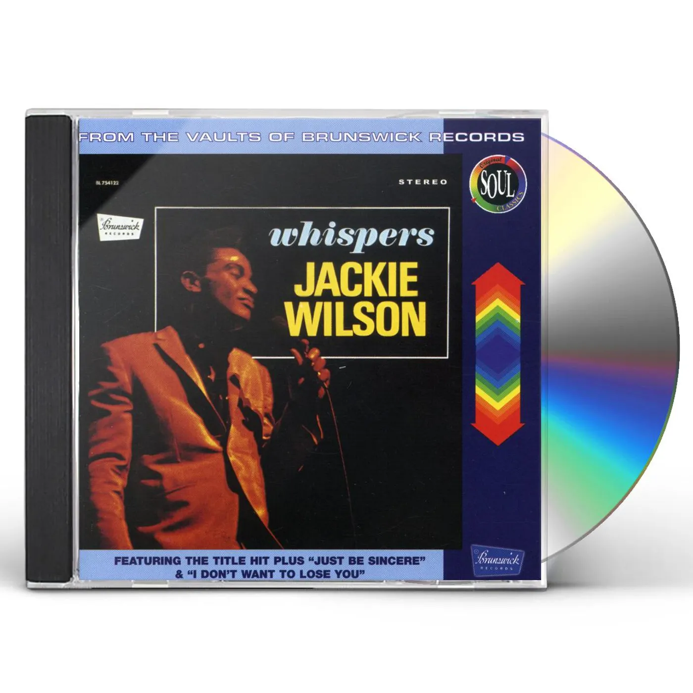 Jackie Wilson WHISPERS CD