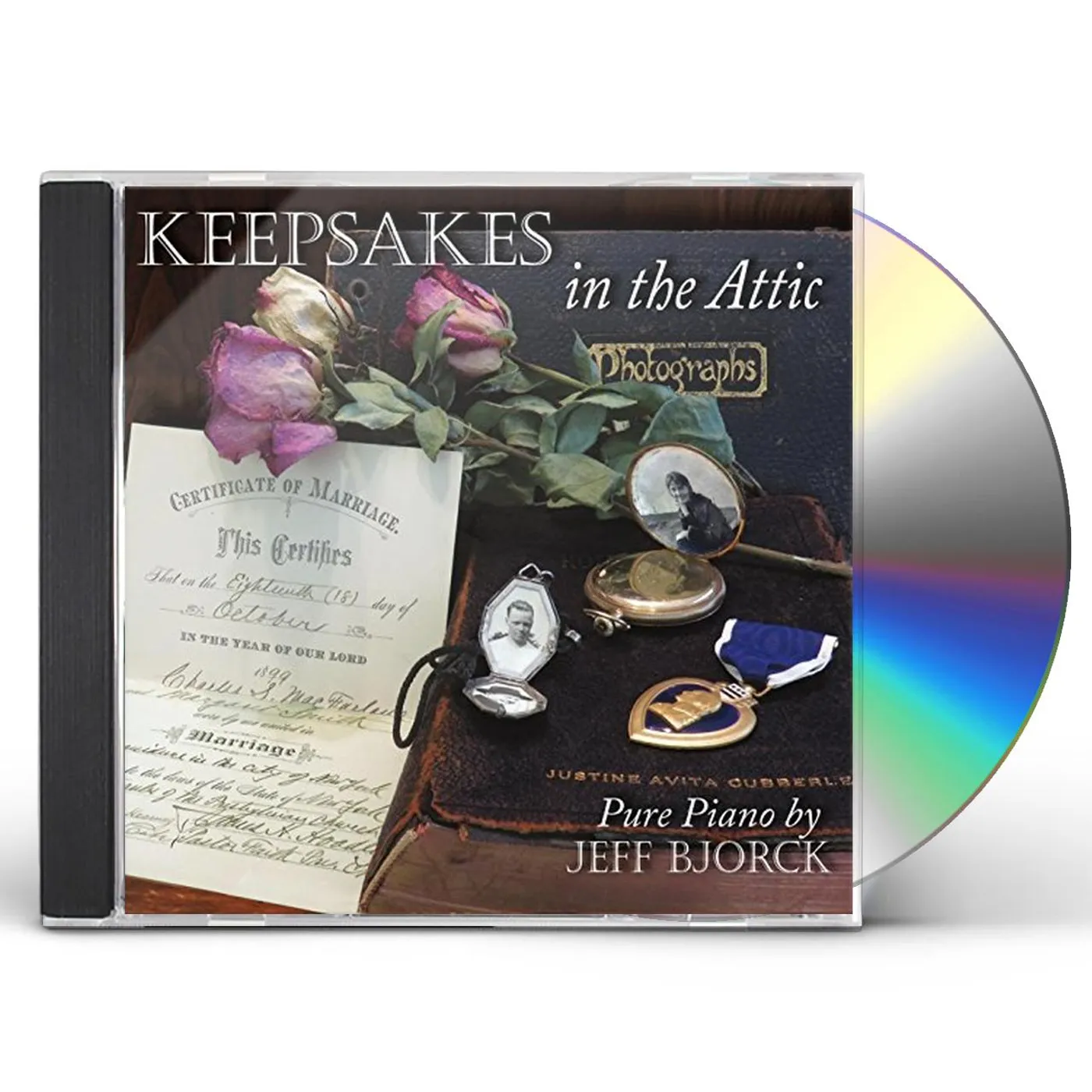 Jeff Bjorck KEEPSAKES IN THE ATTIC CD