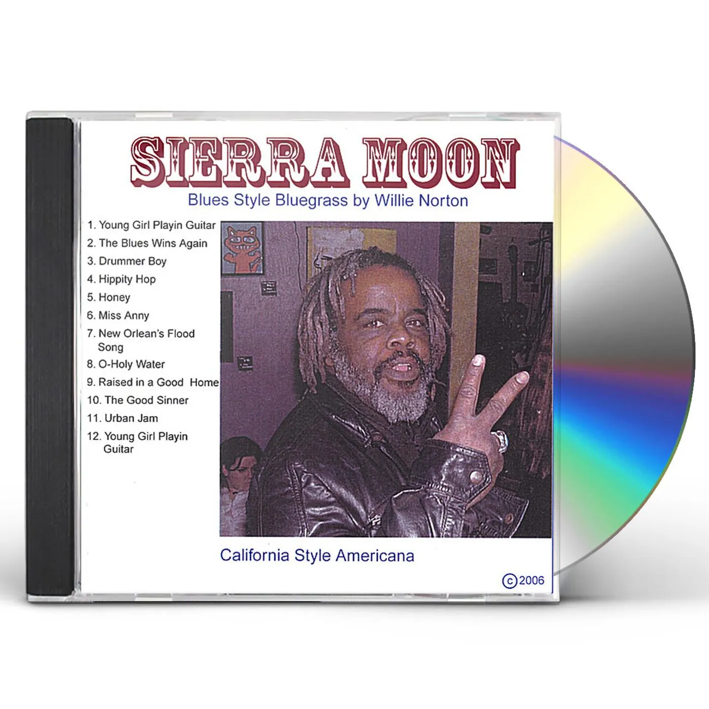 Willie Norton SIERRA MOON CD