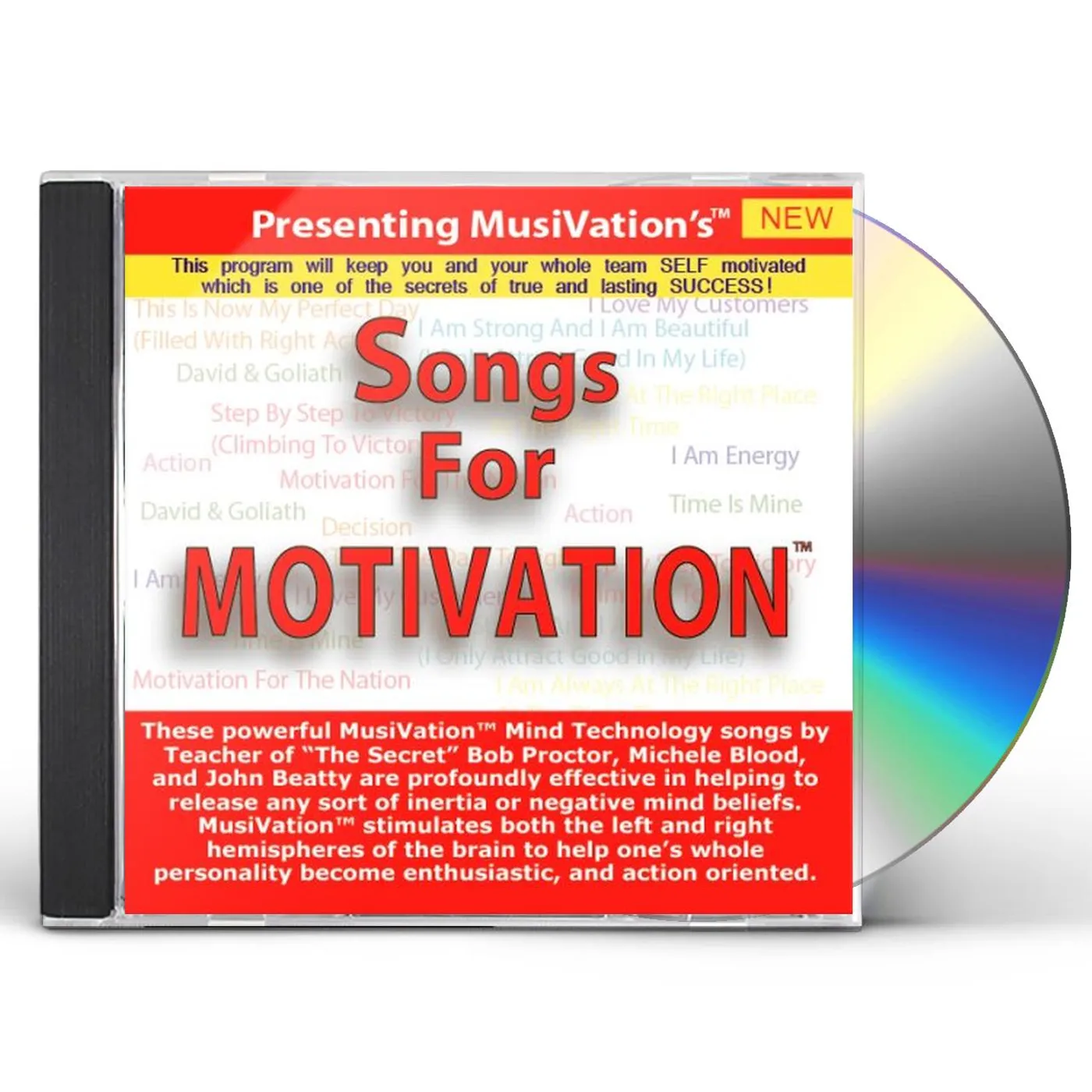 Michele Blood SONGS FOR MOTIVATION CD