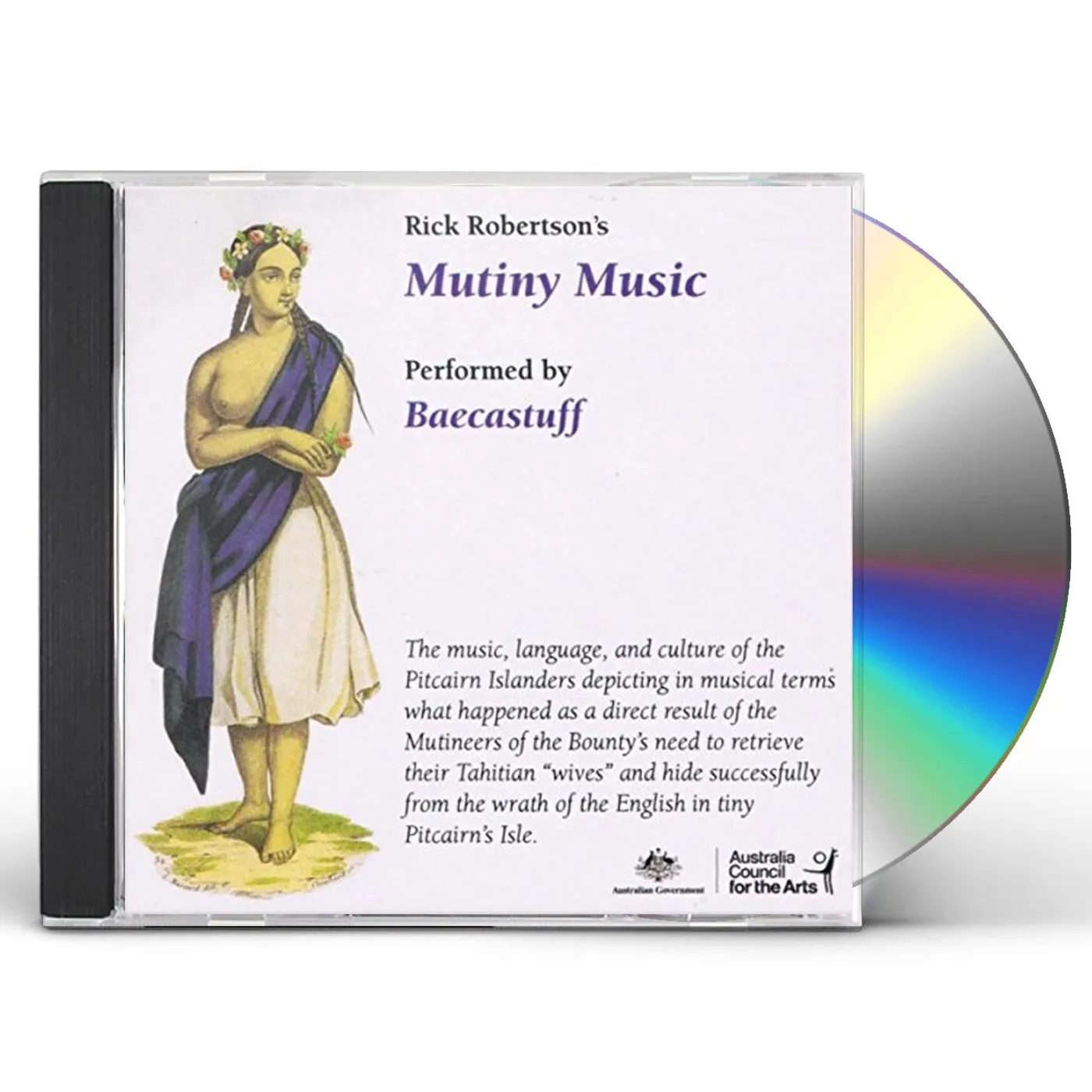 Baecastuff MUTINY MUSIC CD