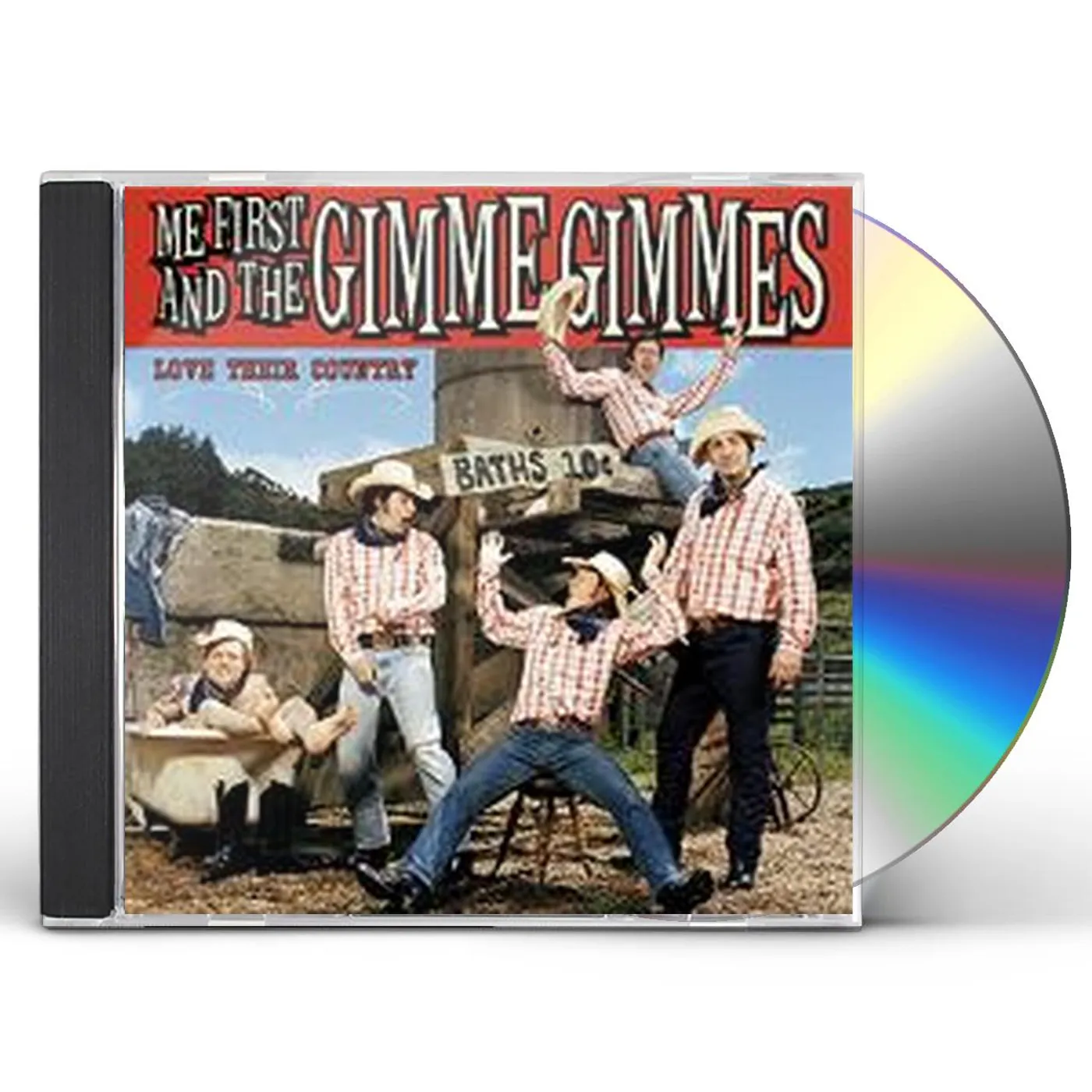 Me First and the Gimme Gimmes LOVE THEIR COUNTRY CD