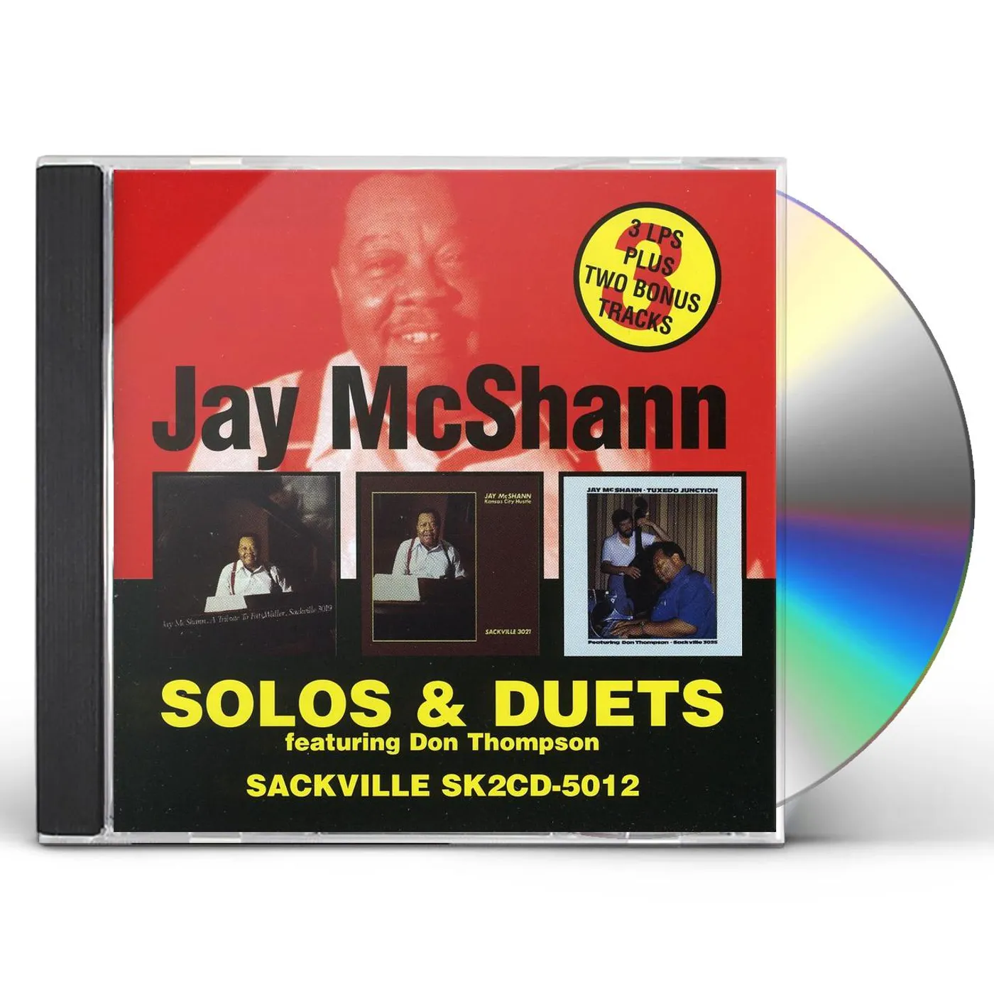 Jay McShann SOLOS & DUETS CD