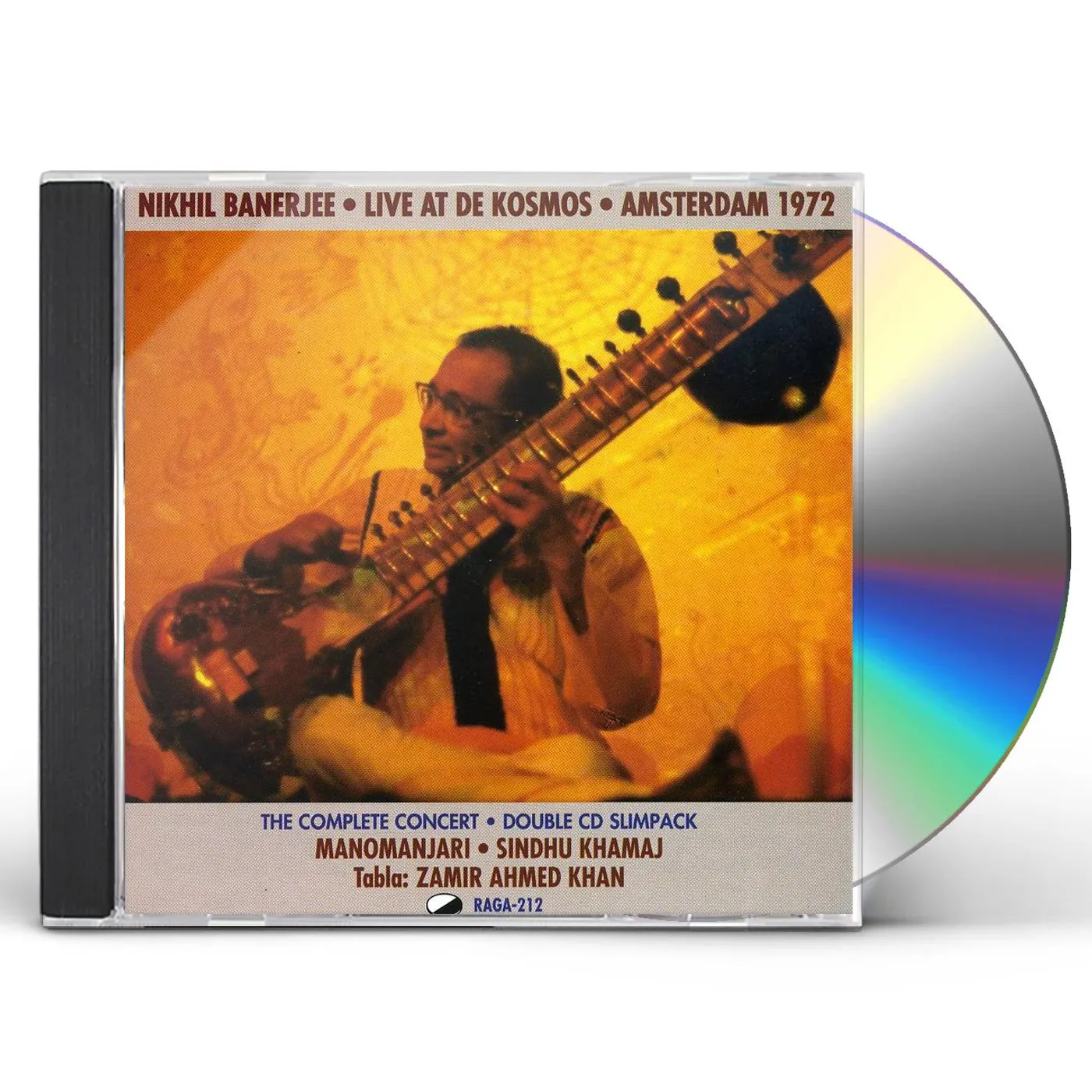 Nikhil Banerjee MANOMANJARI SINDHU KHAMAJ 1972 CD