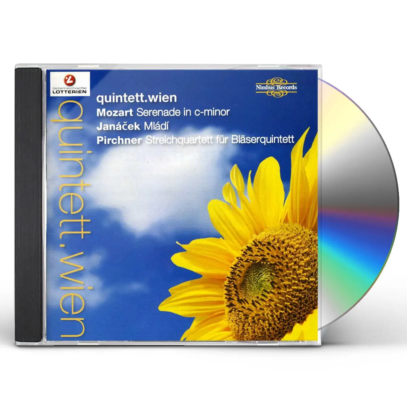 Quintett Wien MUSIC OF MOZART JANACEK & PIRCHNER CD