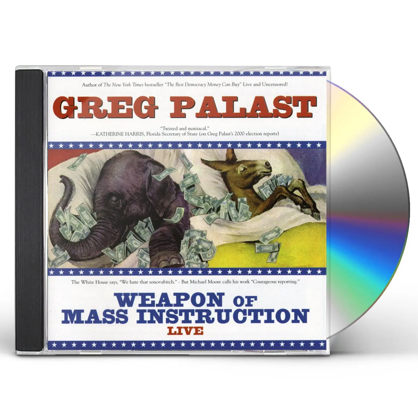 Greg Palast WEAPON OF MASS INSTRUCTION CD