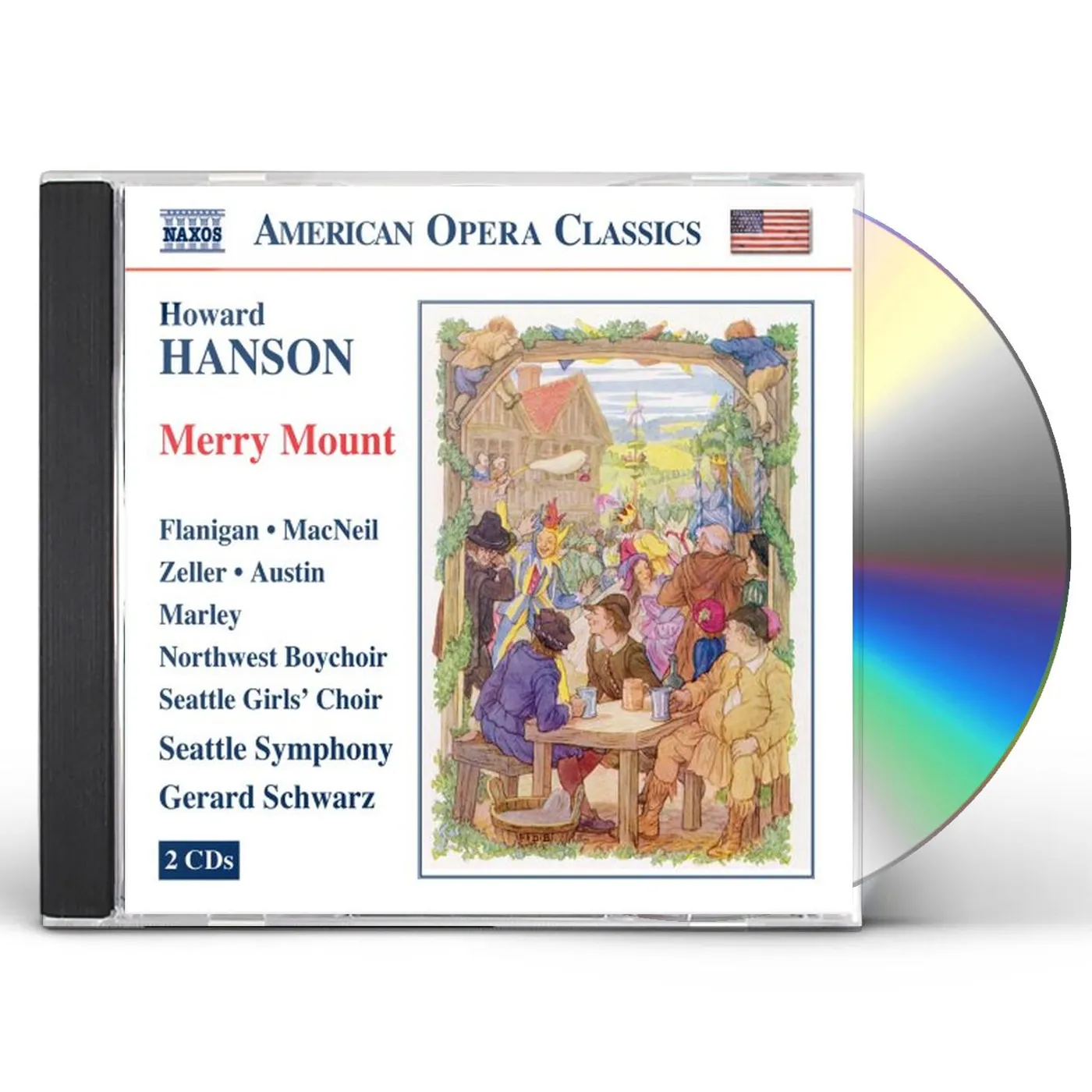 Howard Hanson MERRY MOUNT CD