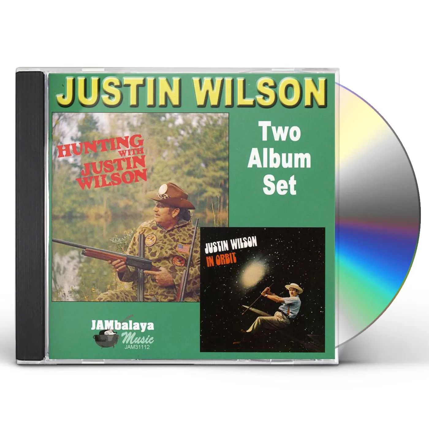 Justin Wilson HUNTING WITH / IN ORBIT CD