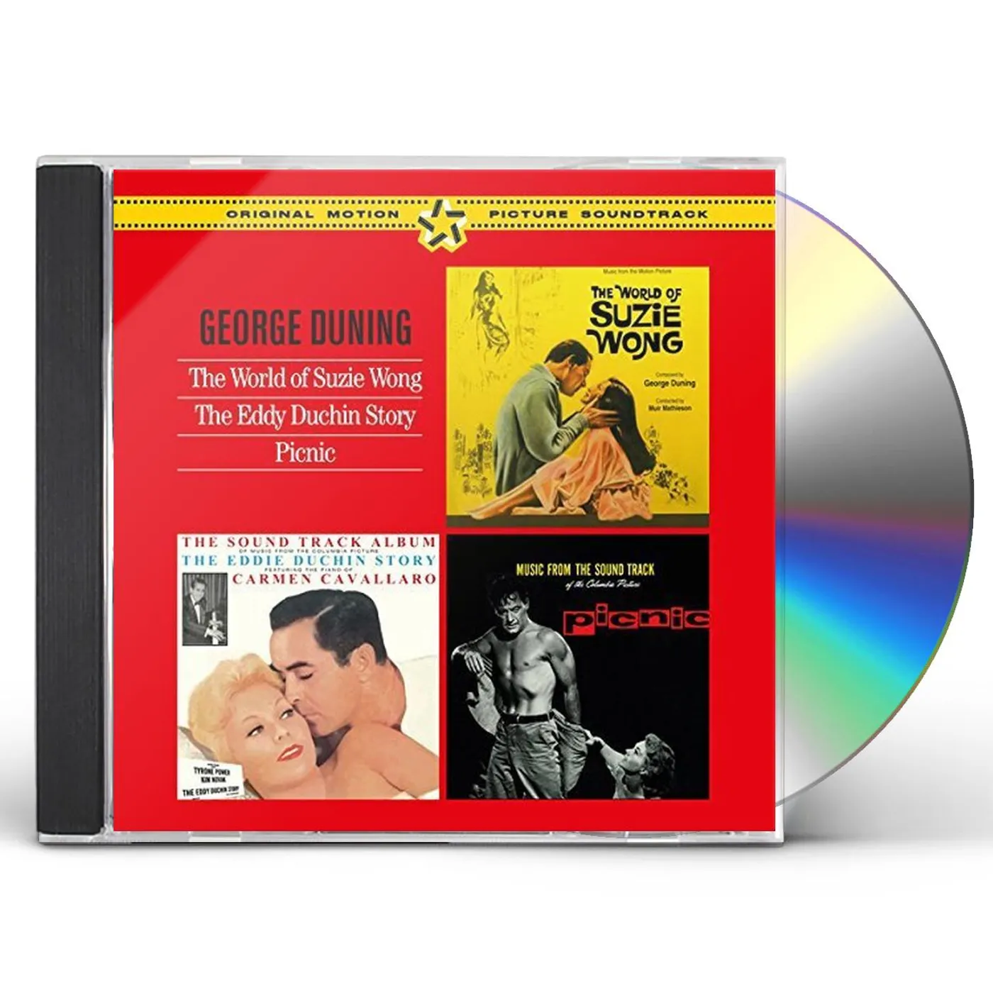 George Duning WORLD OF SUZZIE WONG + EDDY DUCHIN STORY + PICNIC CD