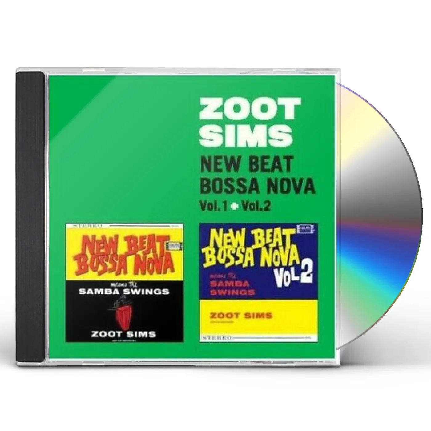 Zoot Sims NEW BEAT BOSSA NOVA 1 & 2 CD