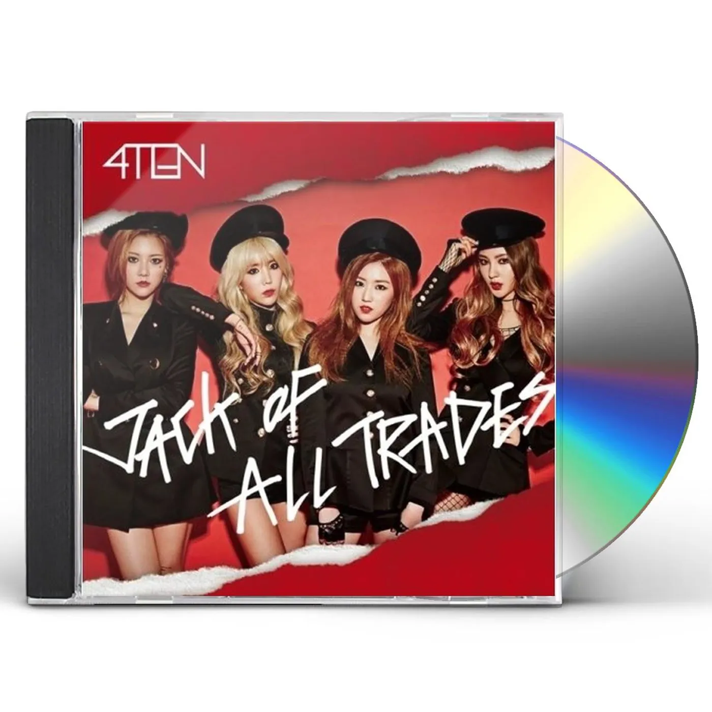 4TEN JACK OF ALL TRADES (1ST MINI ALBUM) CD