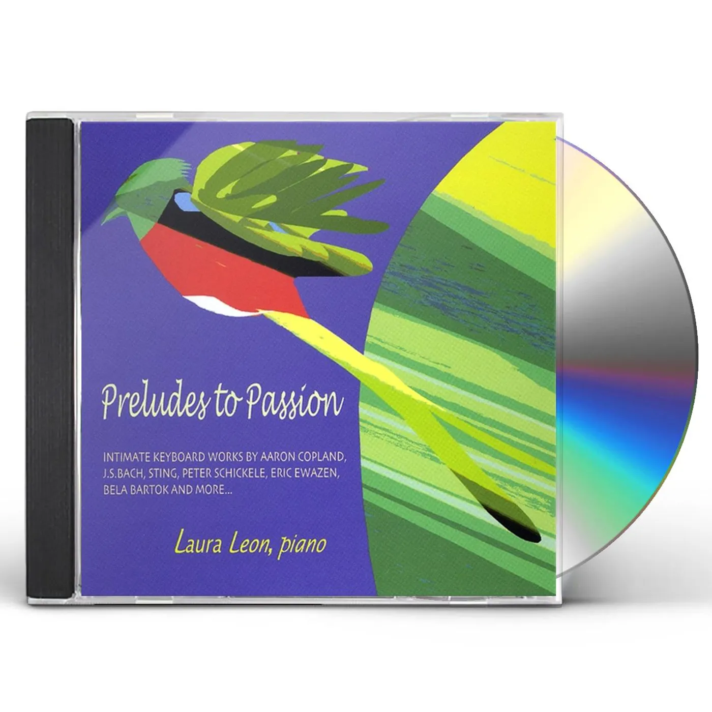 Laura Leon PRELUDES TO PASSION: INTIMATE KEYBOARD WORKS CD