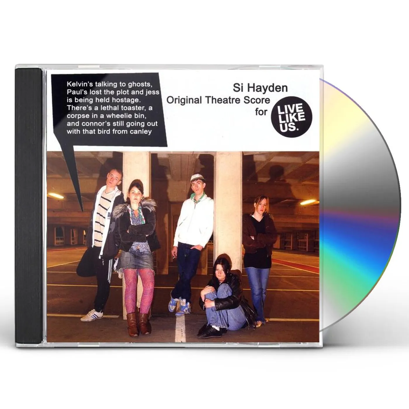 Si Hayden LIVE LIKE US CD