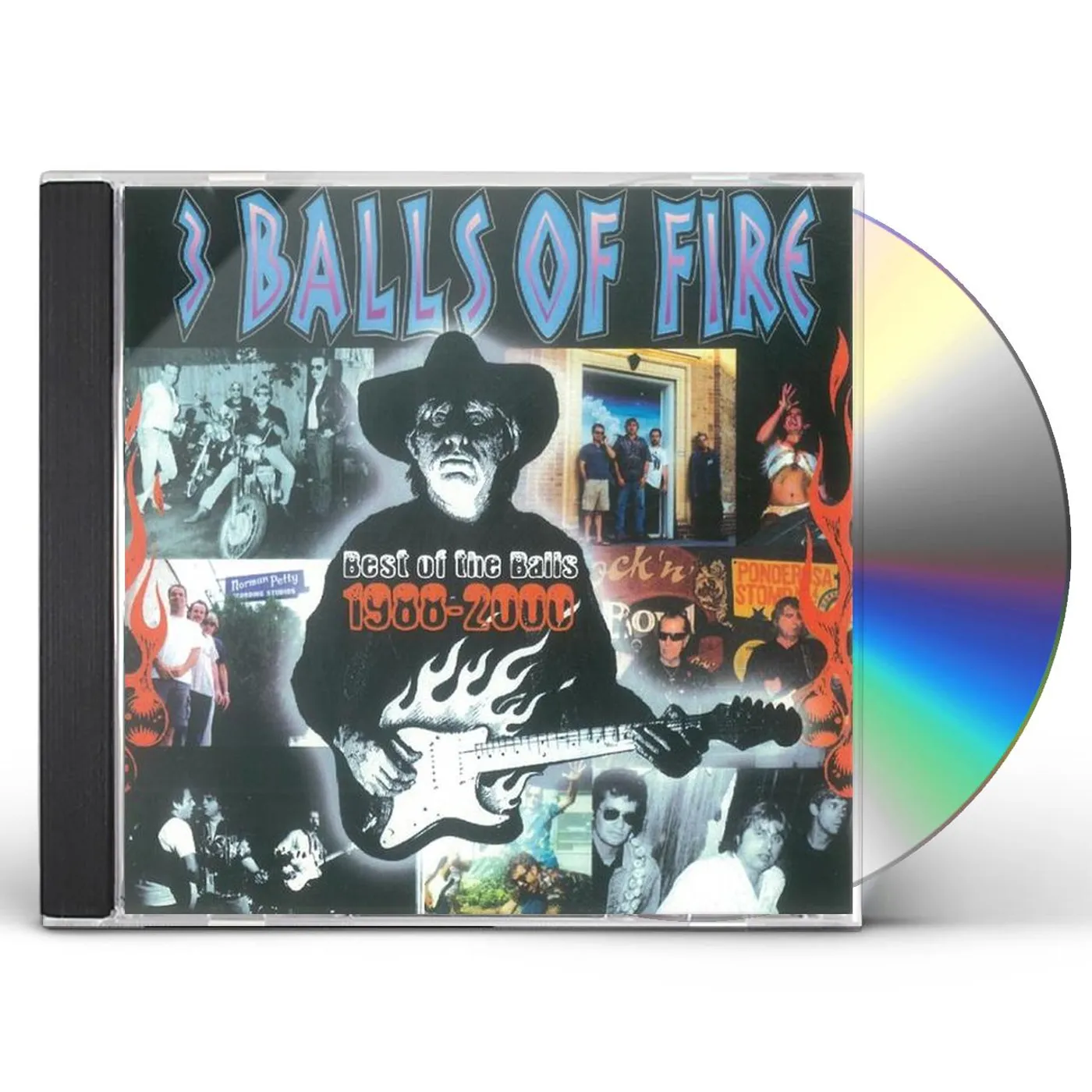 3 Balls of Fire BEST OF THE BALLS 1988-2000 CD