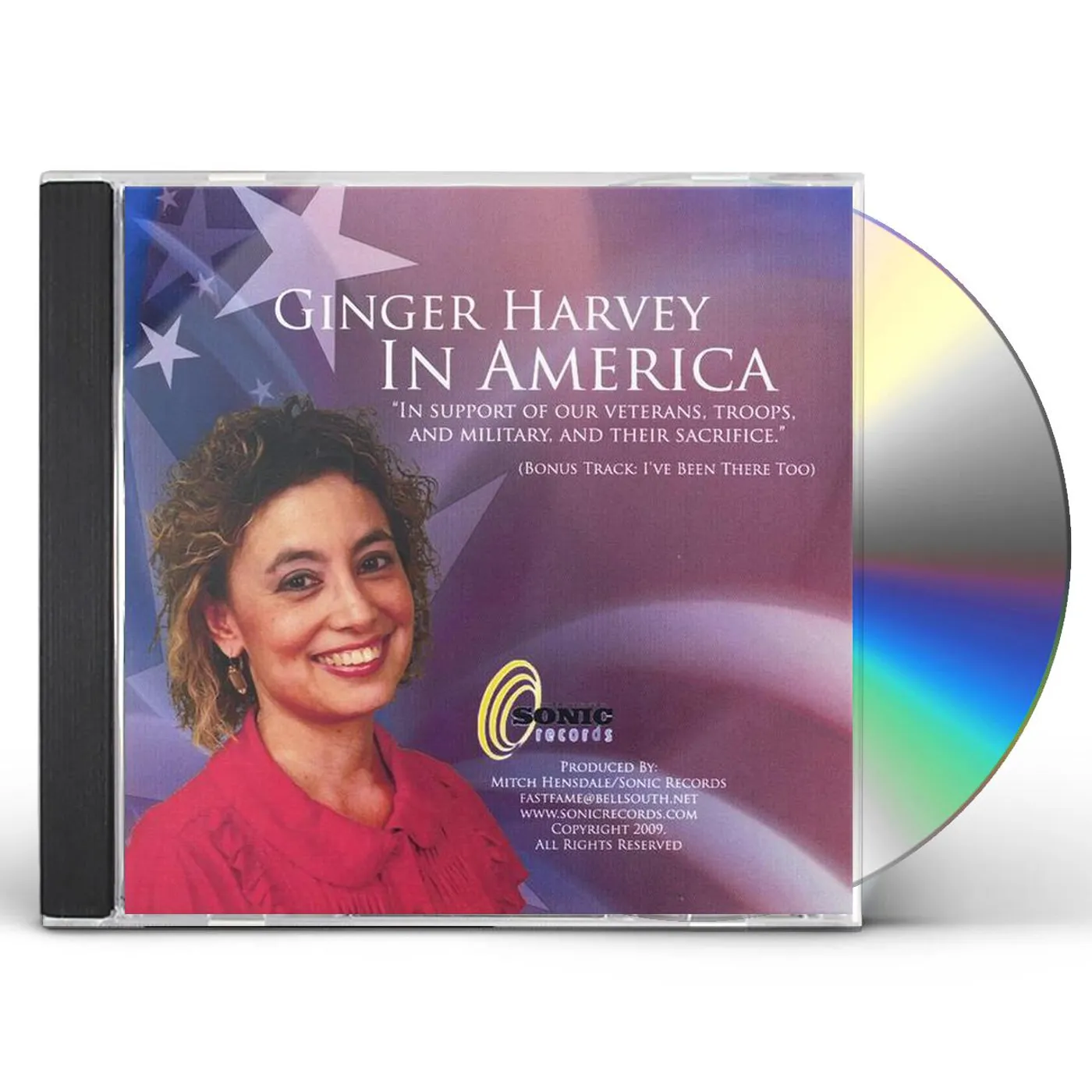 Ginger Harvey IN AMERICA CD