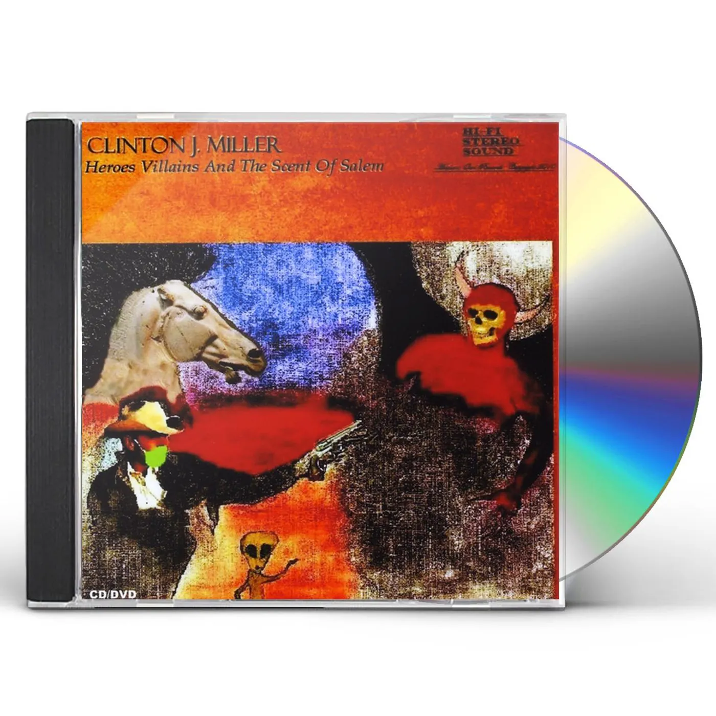 Clinton J. Miller HEROES VILLAINS & THE SCENT OF SALEM CD