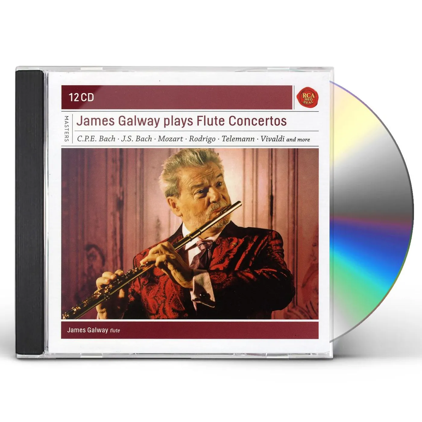 JAMES GALWAY PLAYS FLUTE CONCERTOS CD