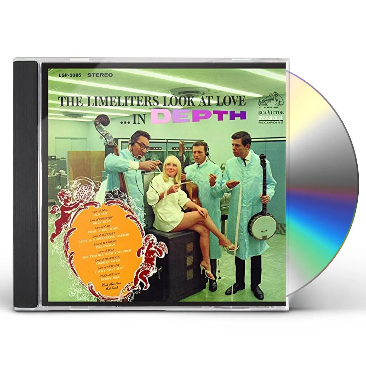 The Limeliters LOOK AT LOVE...IN DEPTH CD