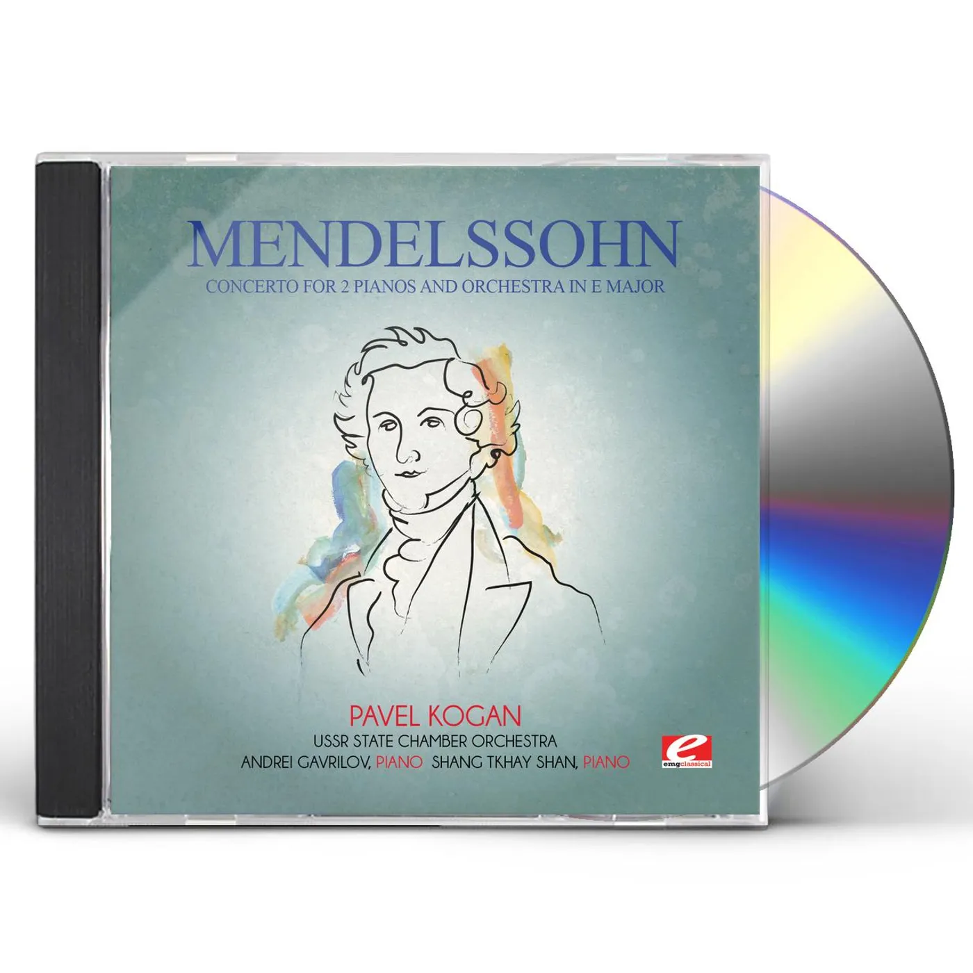 Felix Mendelssohn MENDELSSOHN: CONCERTO FOR 2 PIANOS & ORCHESTRA IN CD