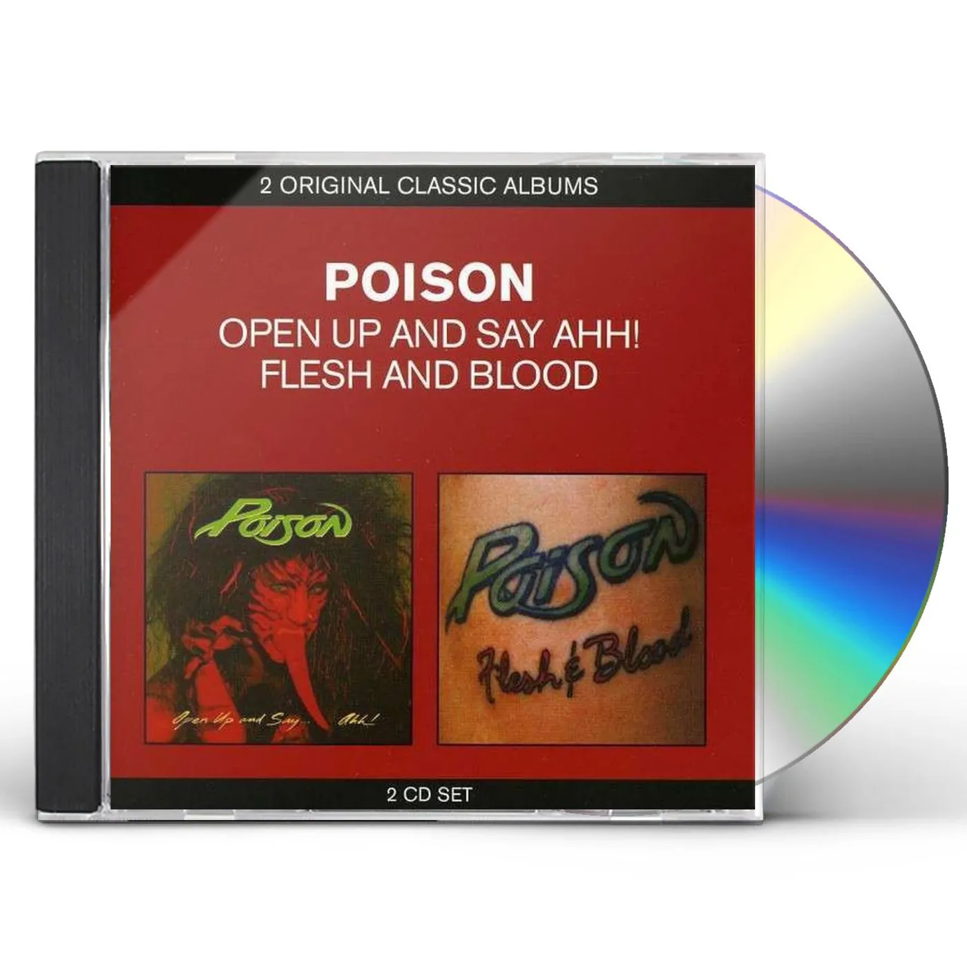 Poison OPEN UP & SAY AHH (20TH ANNIVERSARY EDITION) CD