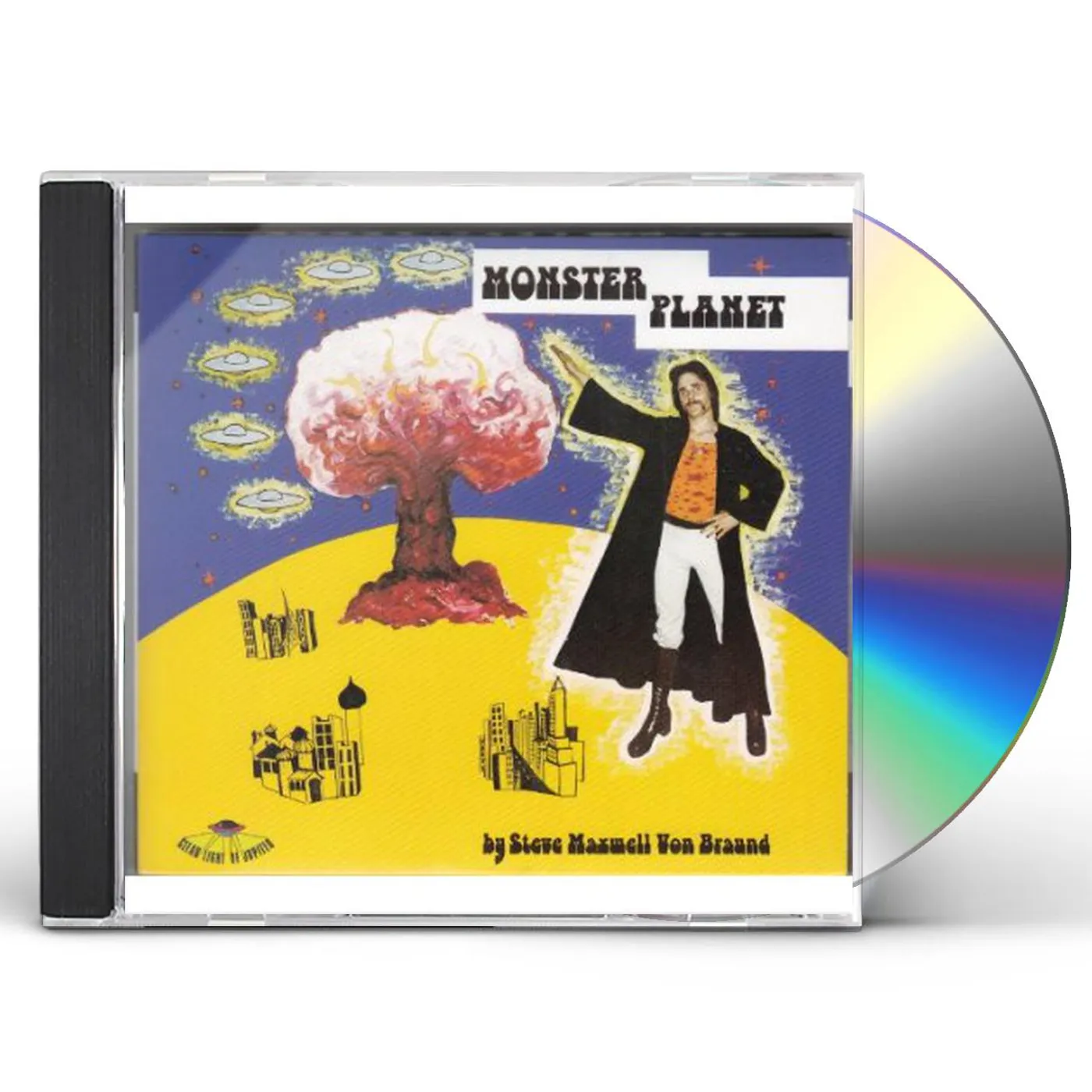 Steve Maxwell Von Braund MONSTER PLANET CD