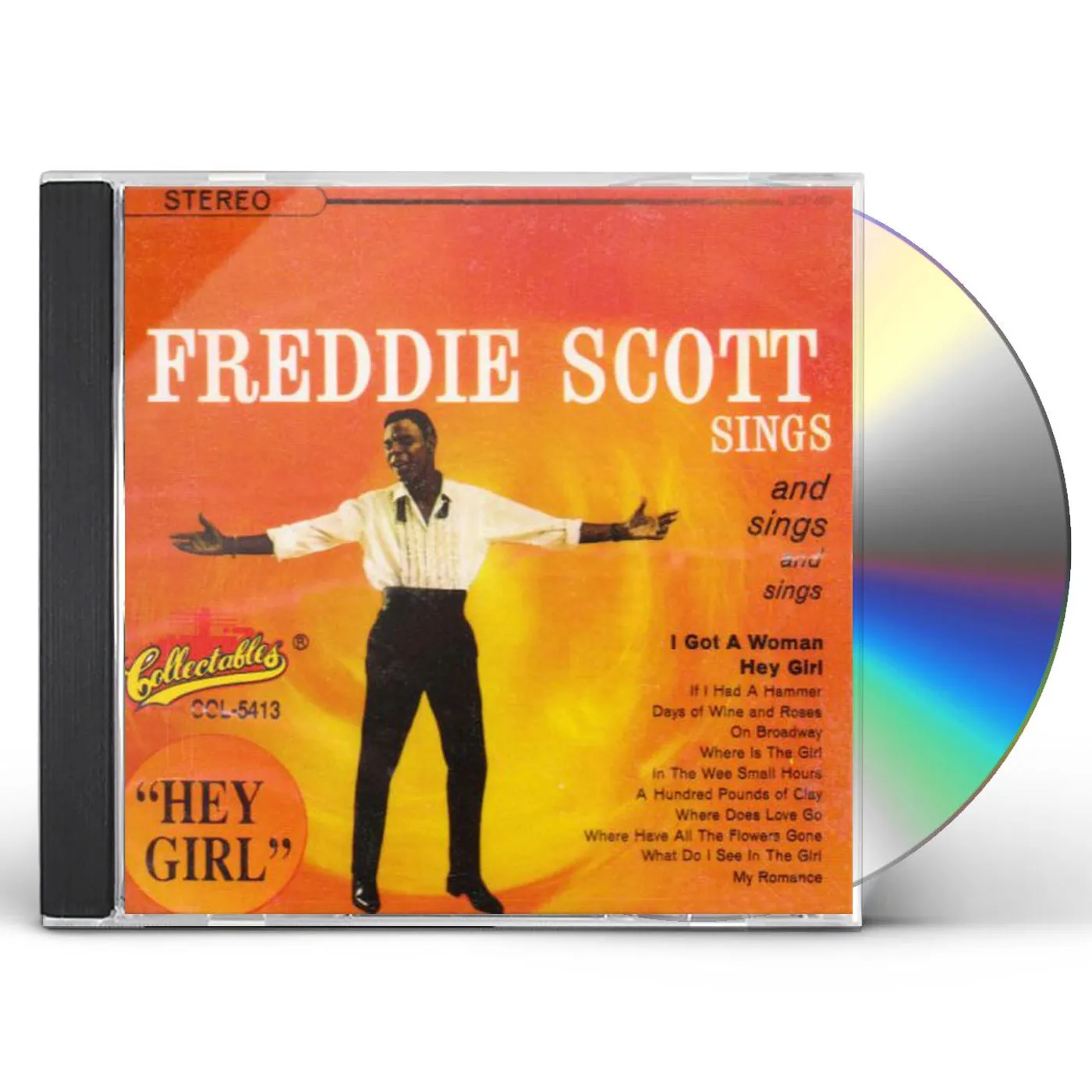 Freddie Scott HEY GIRL: SINGS SINGS & SINGS CD