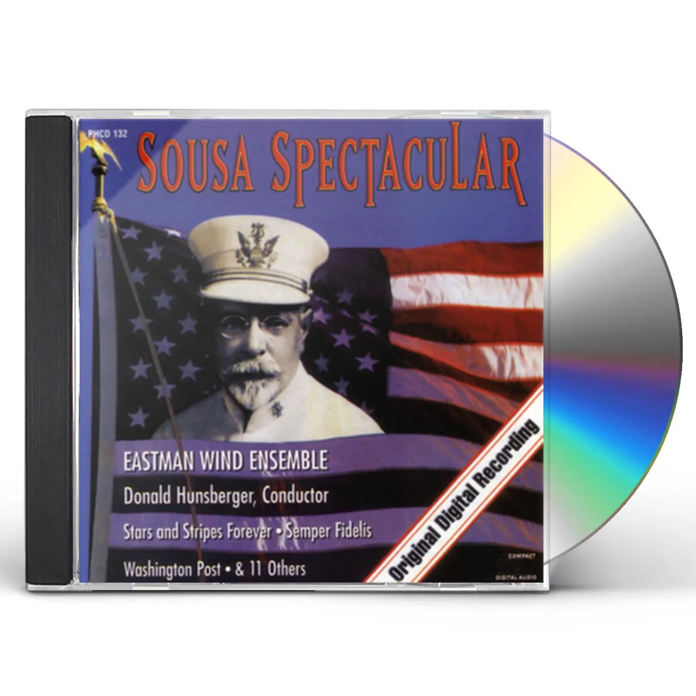 Eastman Wind Ensemble SOUSA SPECTACULAR: STARS & STRIPES FOREVER SEMPER CD