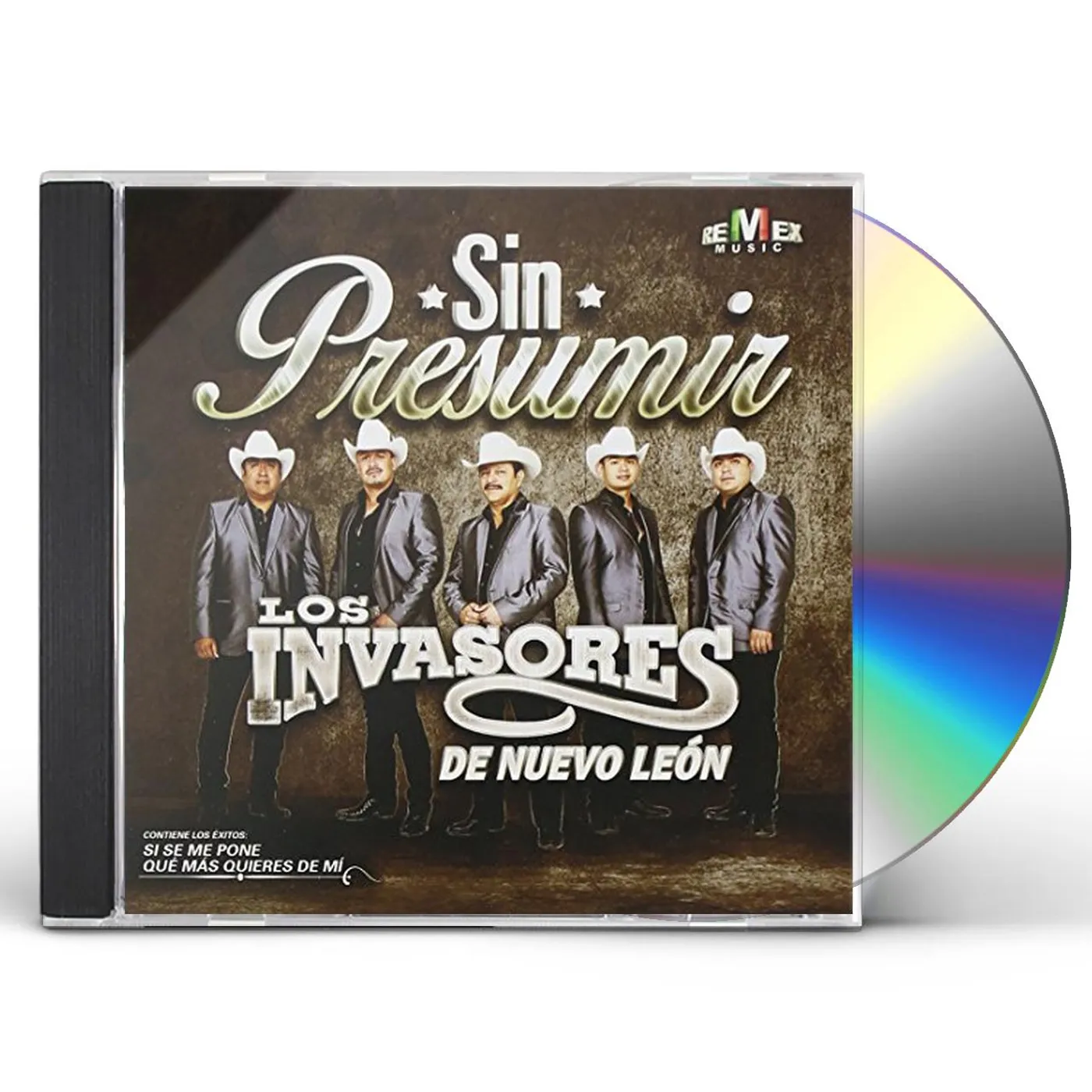 Los Invasores De Nuevo León SIN PRESUMIR CD