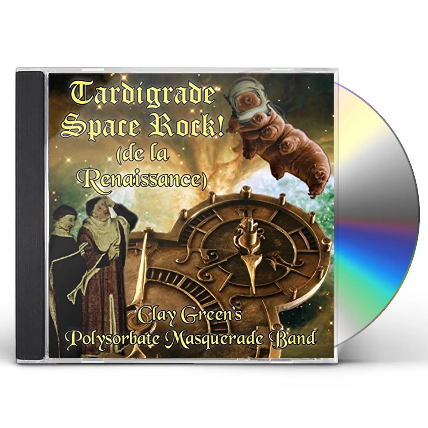 Clay Green's Polysorbate Masquerade Band TARDIGRADE SPACE ROCK (DE LA RENAISSANCE) CD