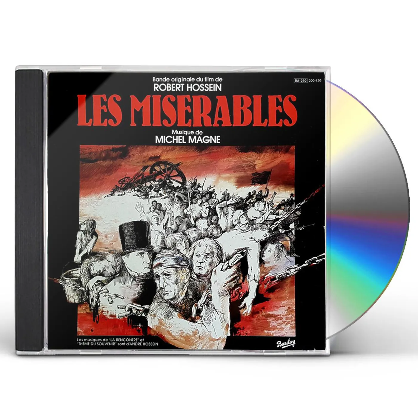 Michel Magne LES MISERABLES (1982) CD