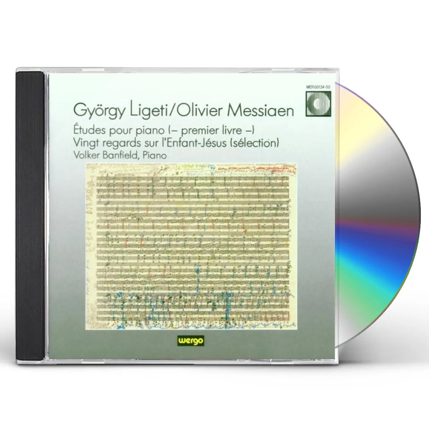 Volker Banfield LIGETI: ETUDES FOR PIANO BOOK 1. MESSIAEN. VINGT CD