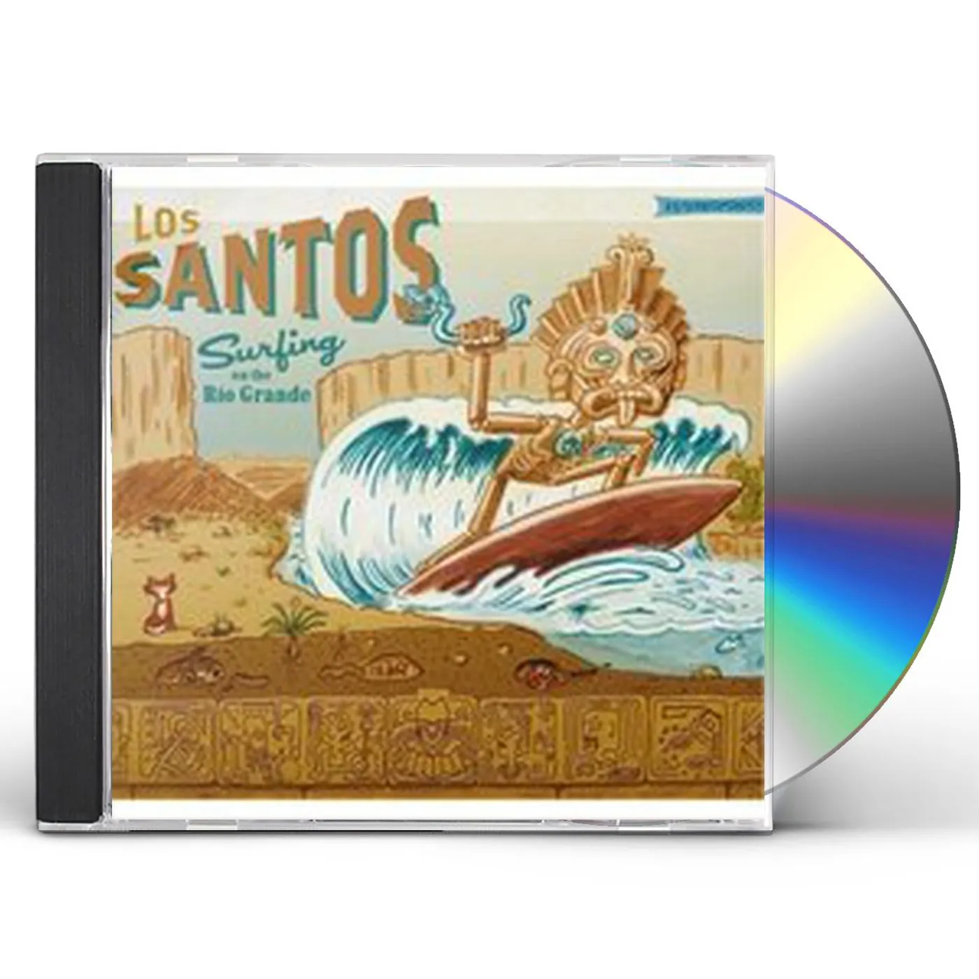 Los Santos SURFING ON THE RIO GRANDE CD