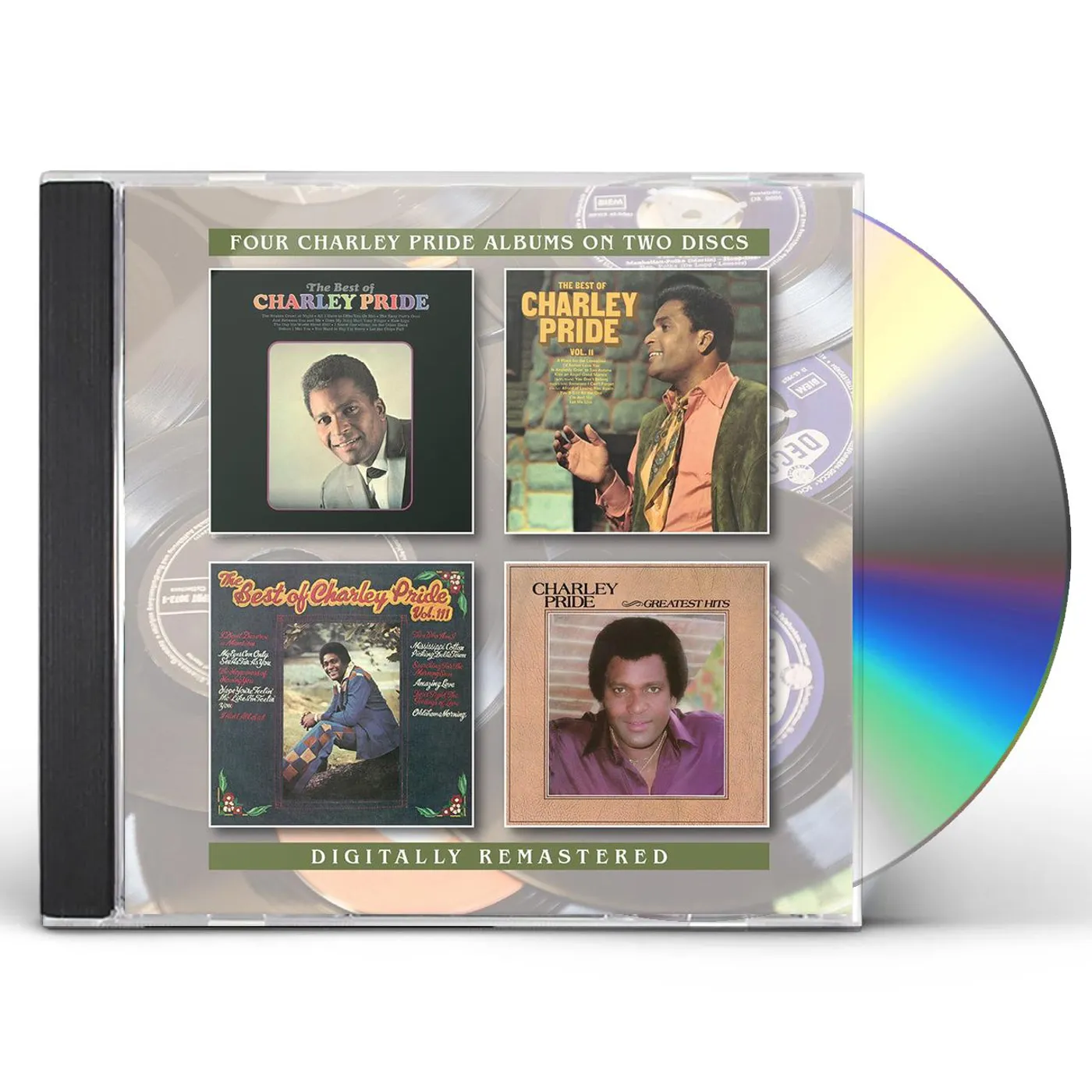 Charley Pride BEST OF / BEST OF 2 / BEST OF 3 / GREATEST HITS CD