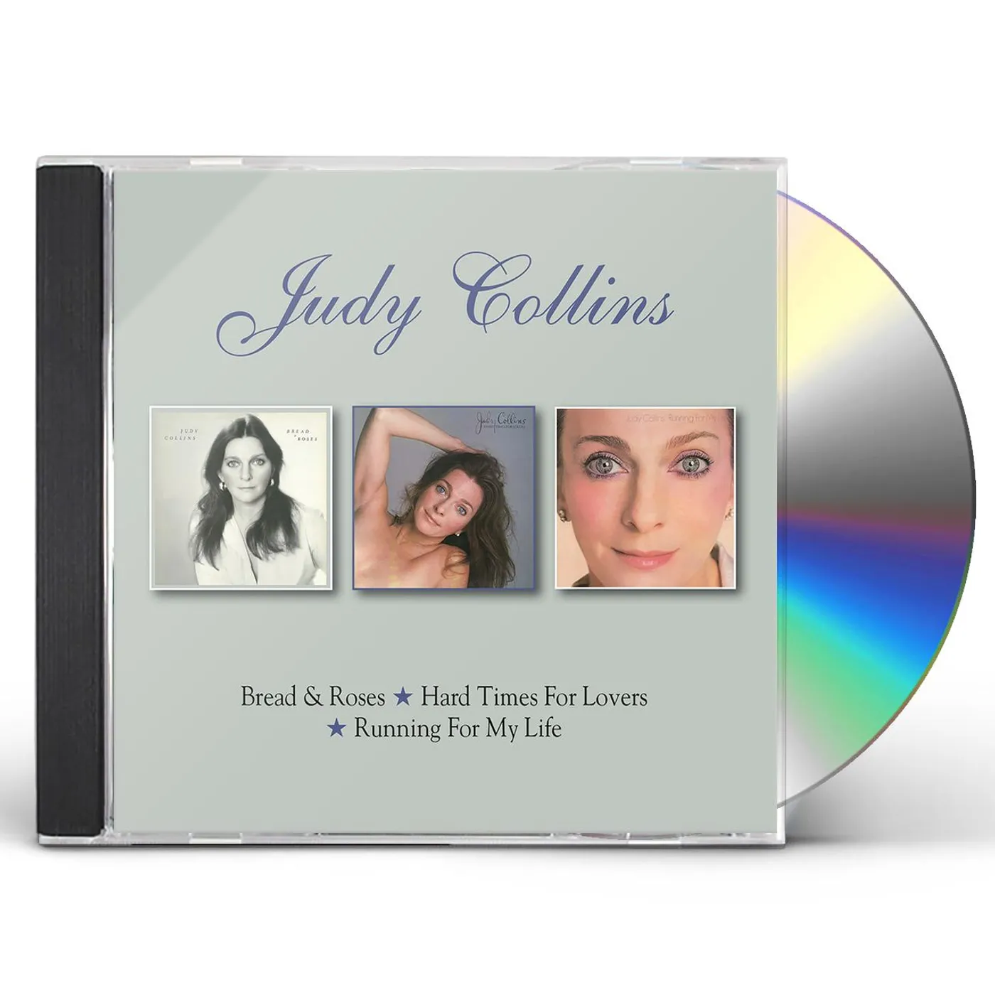 Judy Collins BREAD & ROSES / HARD TIMES FOR LOVERS / RUNNING CD
