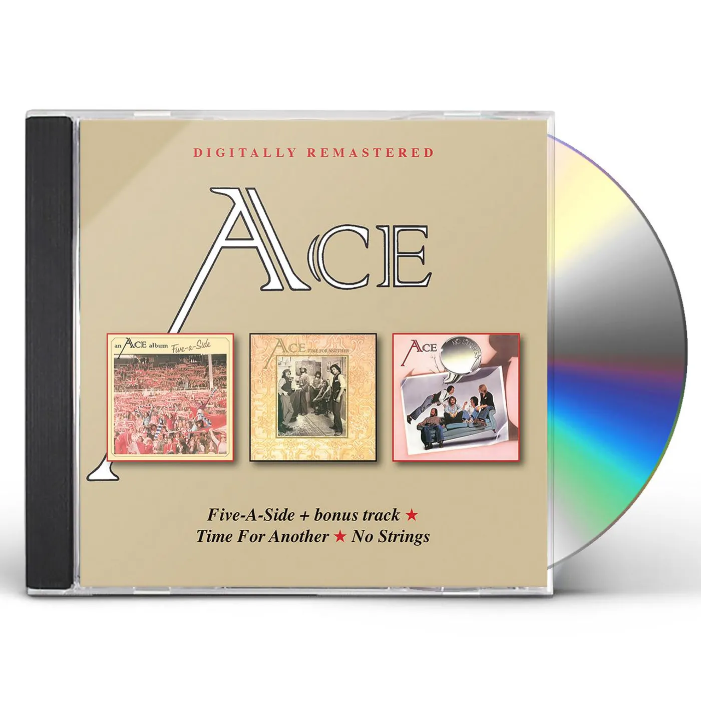 Ace FIVE-A-SIDE / TIME FOR ANOTHER / NO STRINGS CD