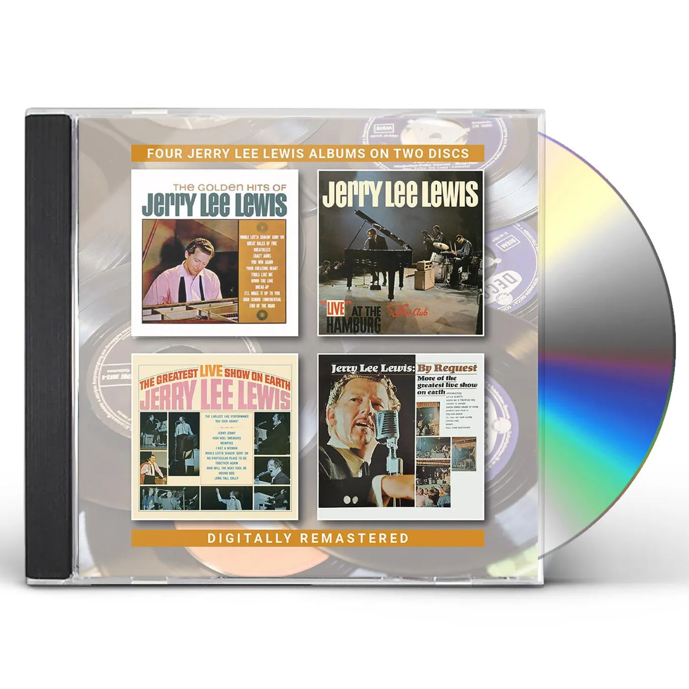 Jerry Lewis GOLDEN HITS OF / LIVE AT THE STAR CLUB / GREATEST CD