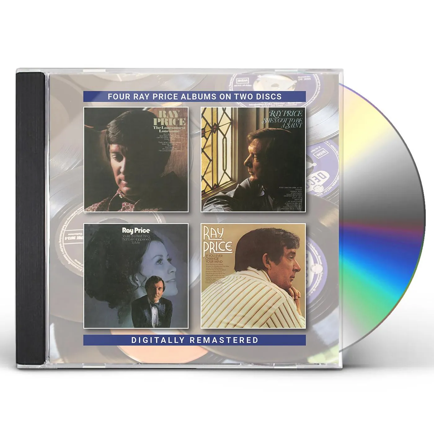 Ray Price LONESOMEST LONESOME / SHE'S GOT TO BE A SAINT CD