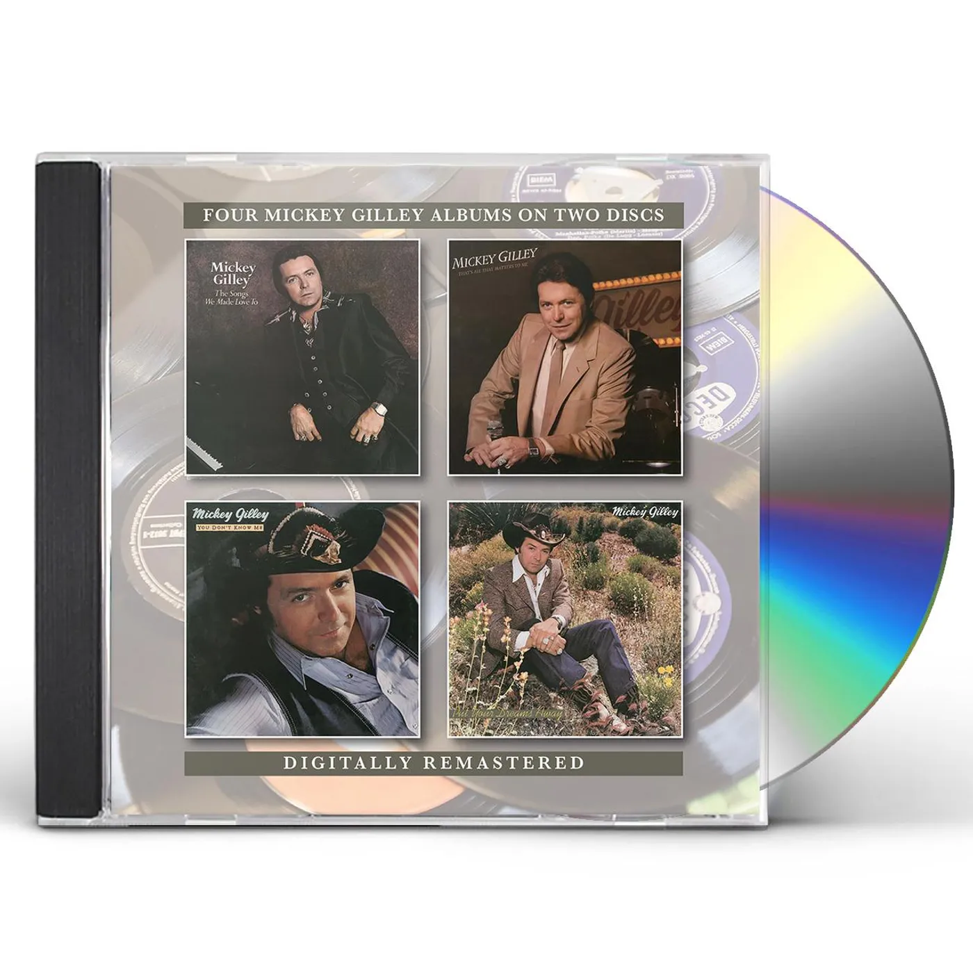 Mickey Gilley SONGS WE MADE LOVE TO / THAT'S ALL THAT MATTERS TO CD