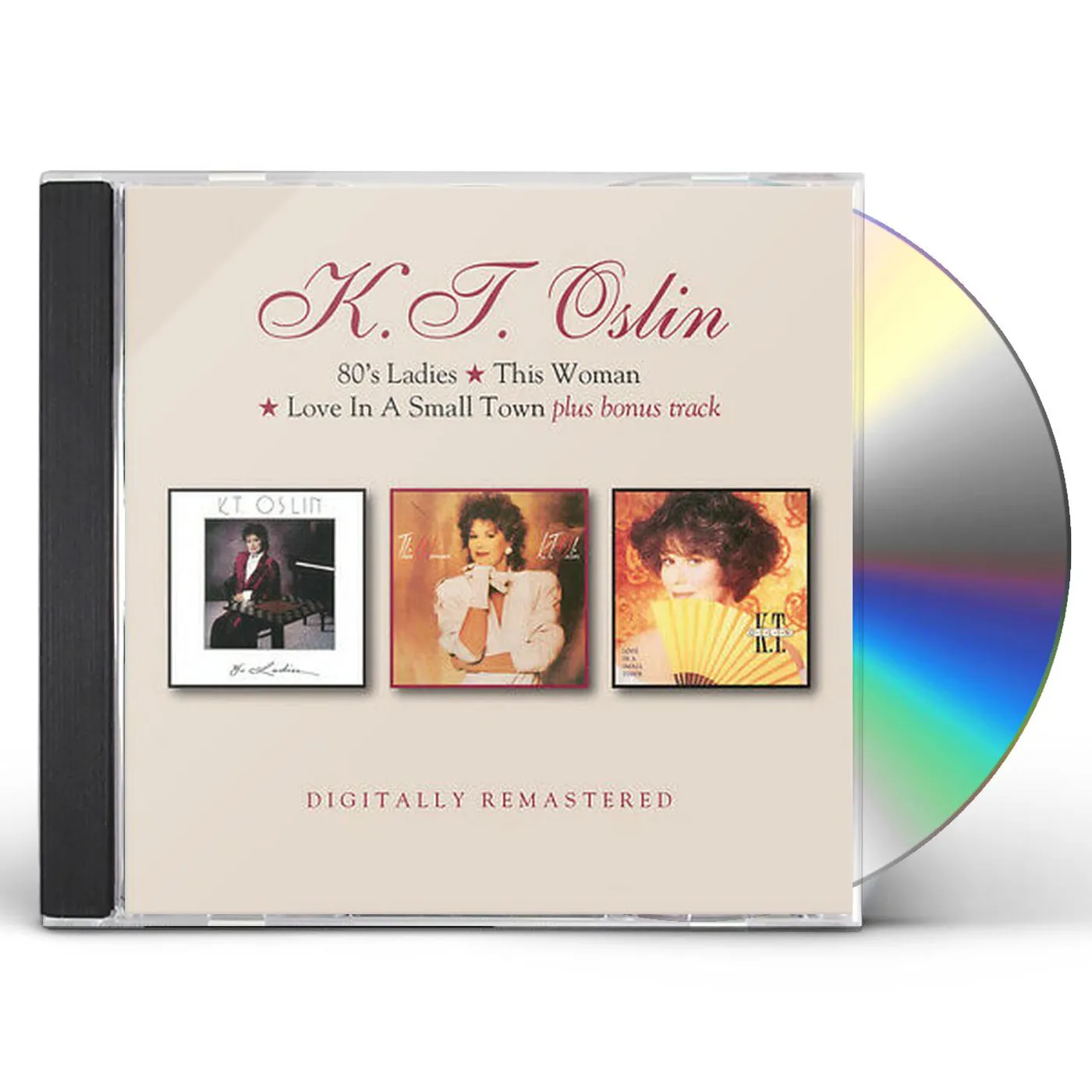 K.T. Oslin 80'S LADIES / THIS WOMAN / LOVE IN A SMALL TOWN CD