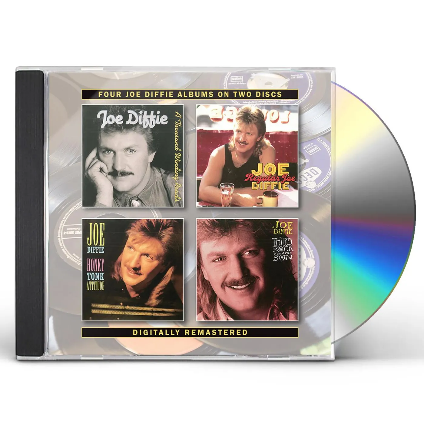 Joe Diffie THOUSAND WINDING ROADS / REGULAR JOE / HONKY TONK CD