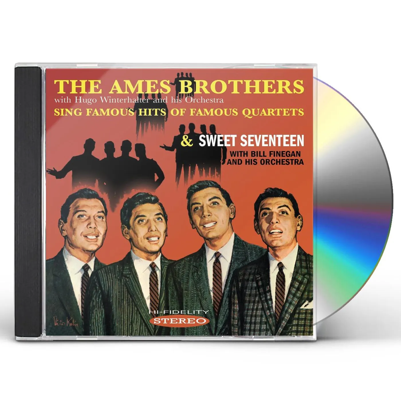 The Ames Brothers SING FAMOUS HITS OF FAMOUS QUARTETS CD