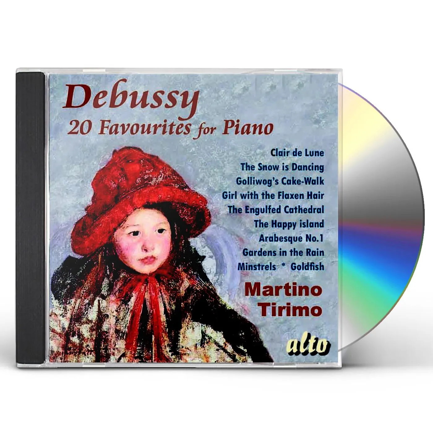 Martino Tirimo DEBUSSY: 20 FAVOURITES FOR PIANO CD