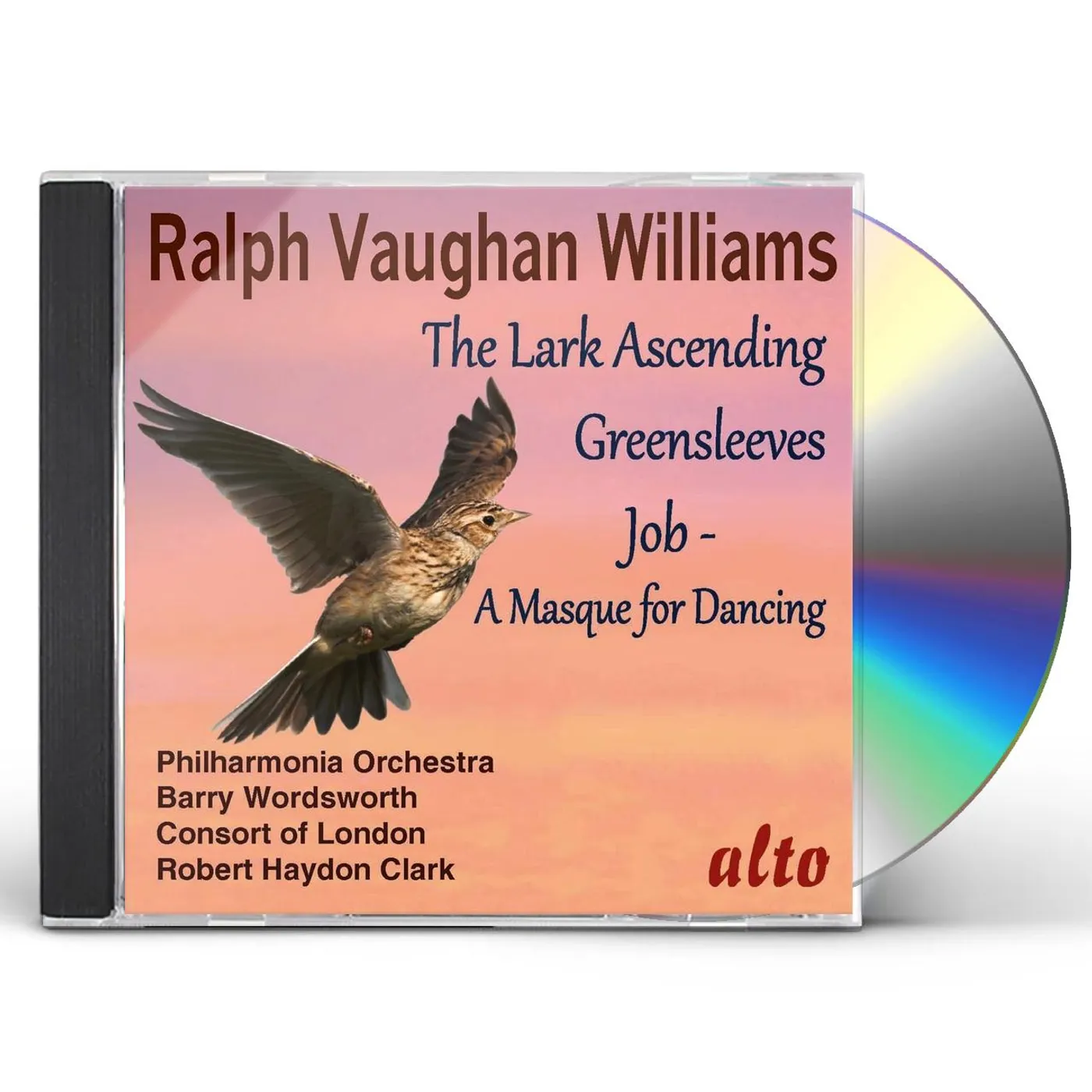 Barry Wordsworth / Philharmonia Orchestra VAUGHAN WILLIAMS: THE LARK ASCENDING GREENSLEEVES CD