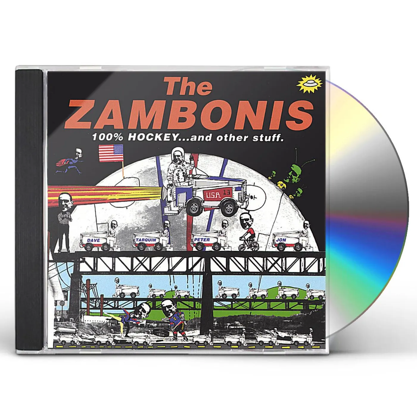The Zambonis 100% HOCKEY & OTHER STUFF CD