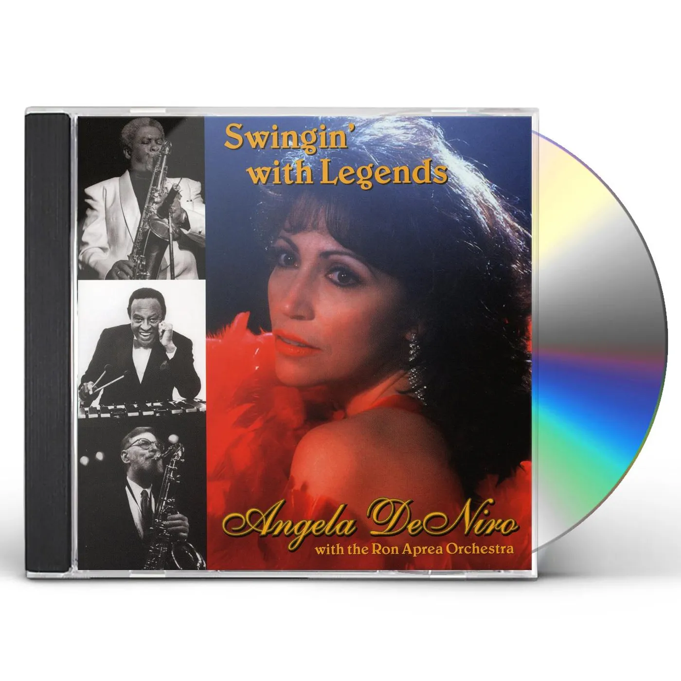 Angela DeNiro SWINGIN' WITH LEGENDS CD