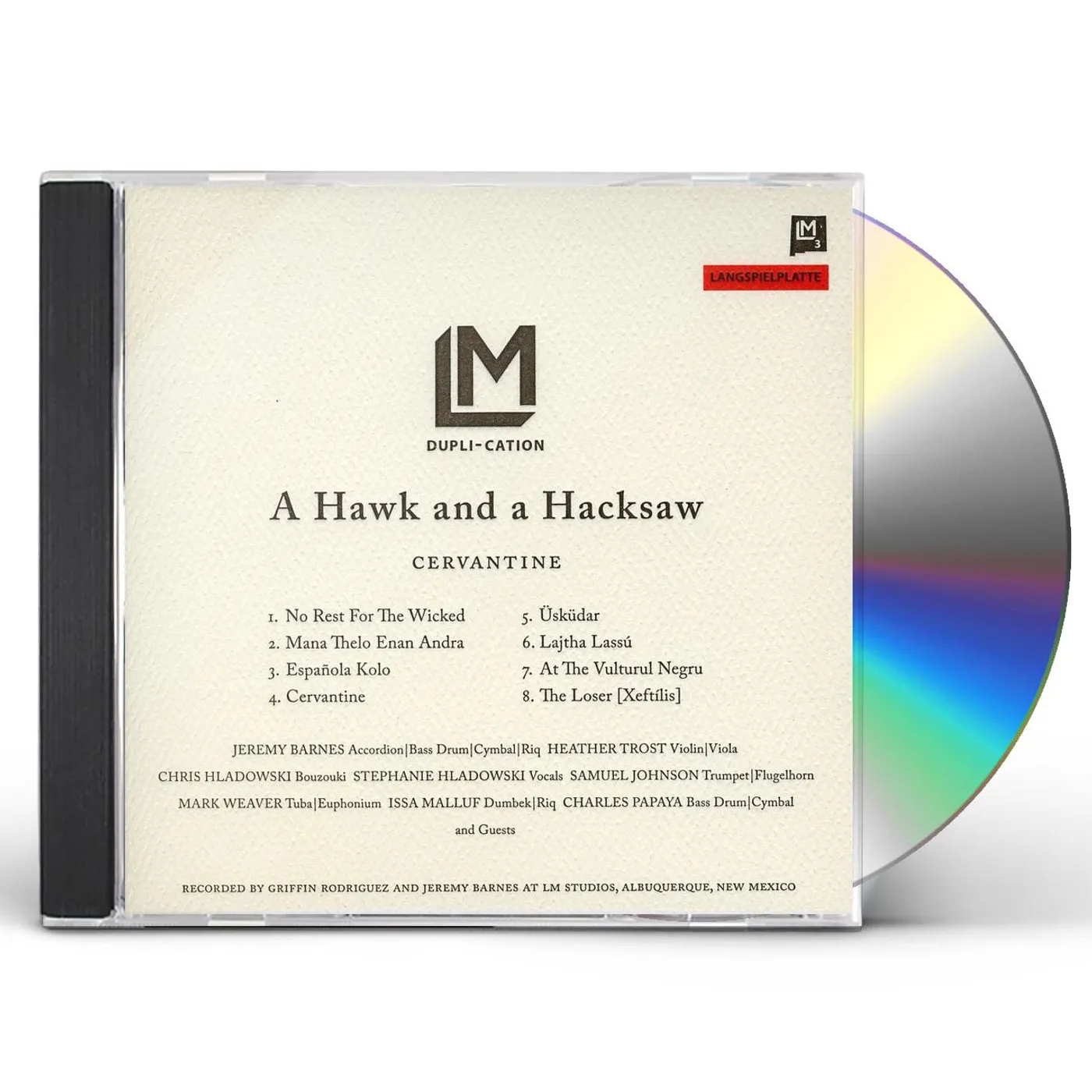A Hawk And A Hacksaw CERVANTINE CD