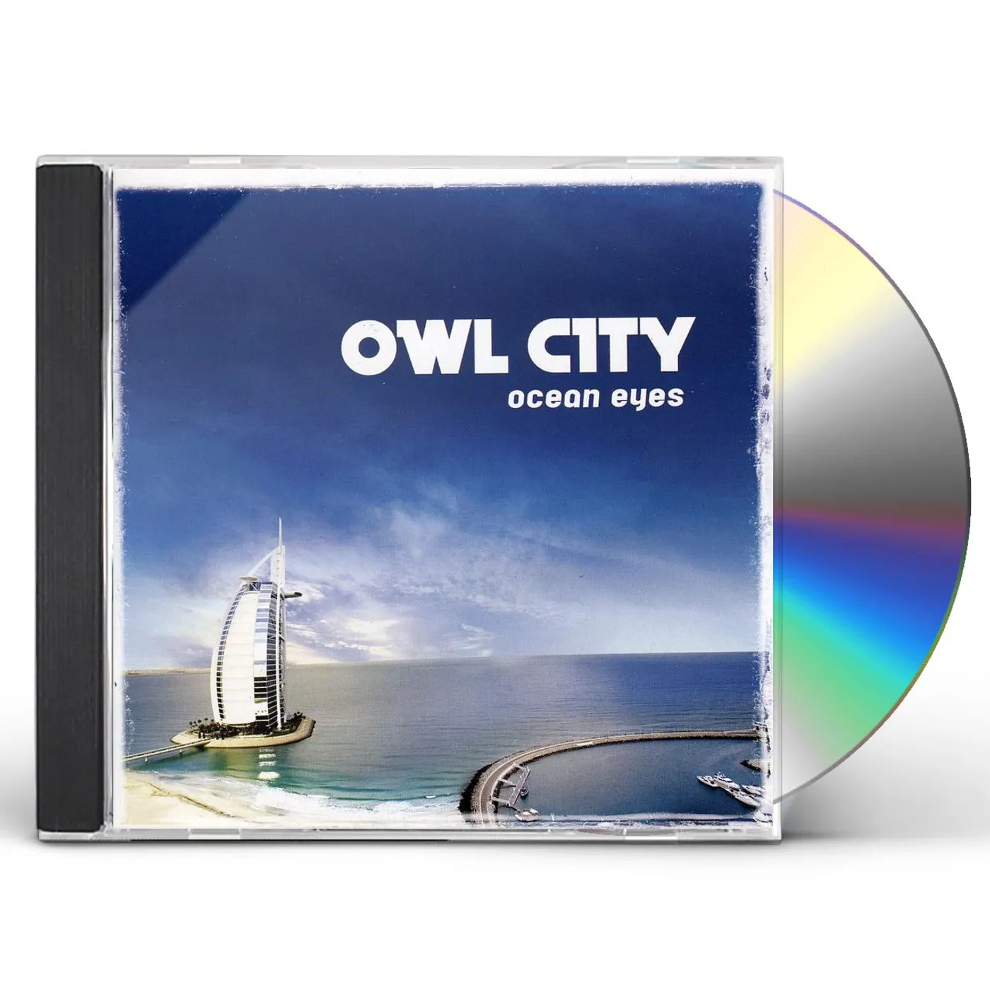 Ocean Eyes Double LP - White & Transparent Blue – Owl City